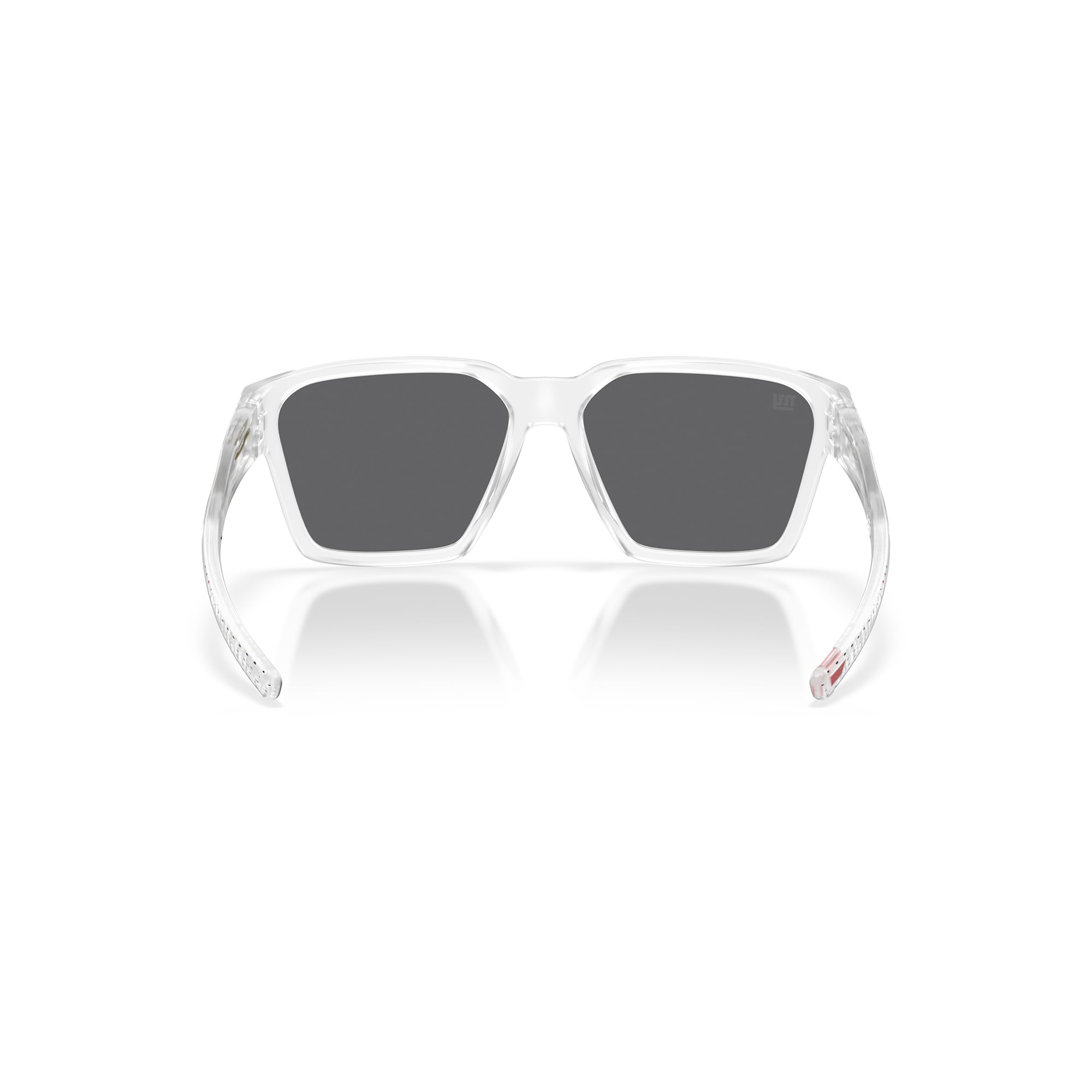 Lunettes de soleil unisexes Oakley New York Giants Briza Matte Clear avec verres polarisés Prizm Black