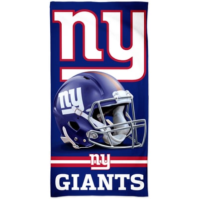 New York Giants WinCraft 30" x 60" Spectra Beach Towel