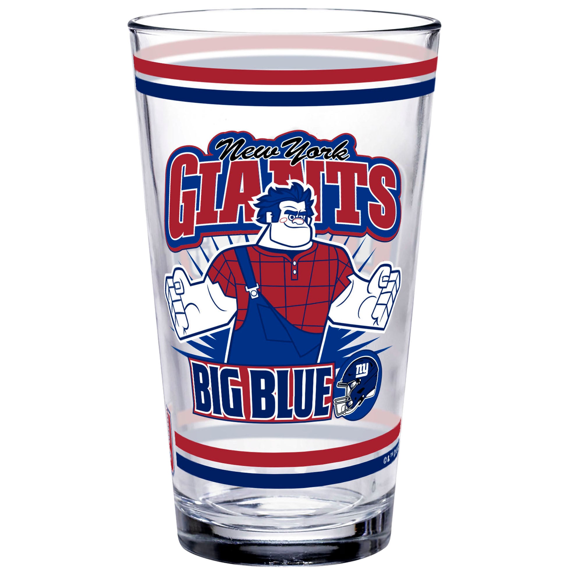 WinCraft New York Giants Disney x NFL Wreck-It Ralph 16oz. Pint Glass