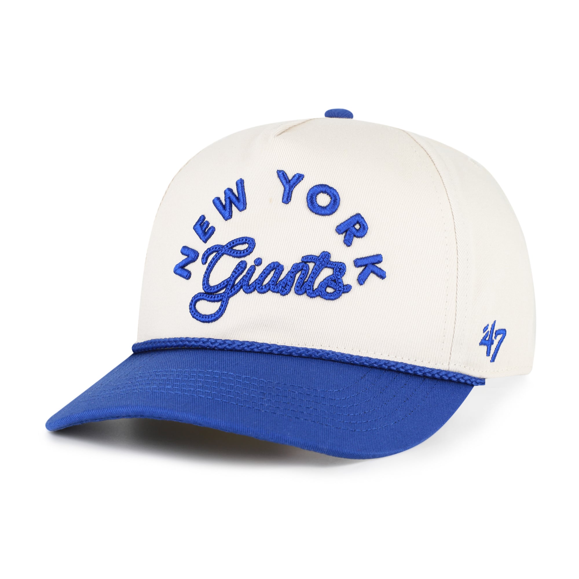 Casquette ajustable pour femme « 47 Natural New York Giants Rope Script Hitch »
