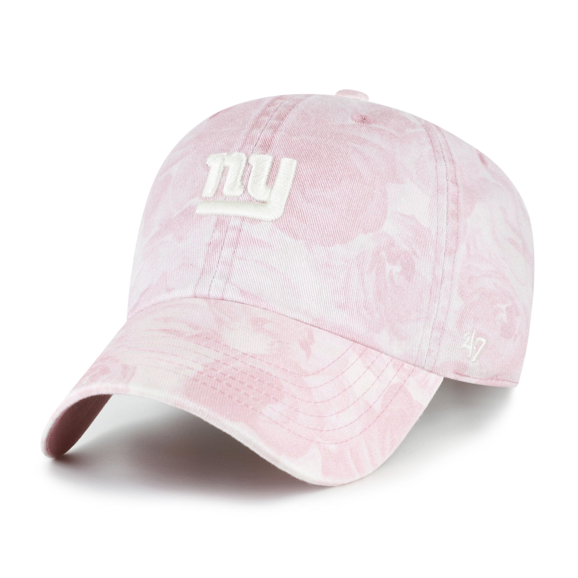 Women's '47 Pink New York Giants  Gardenia Clean Up Adjustable Hat
