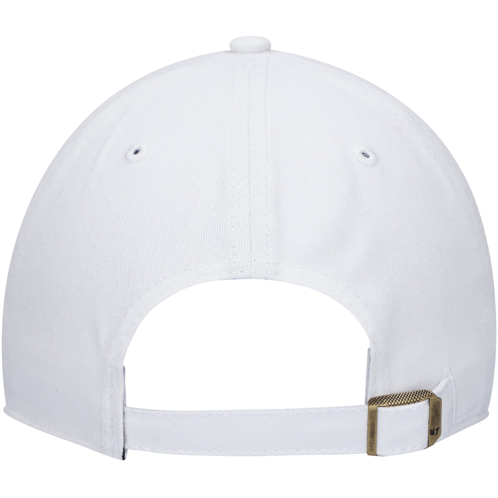 Women's '47 White New York Giants Miata Clean Up Logo Adjustable Hat