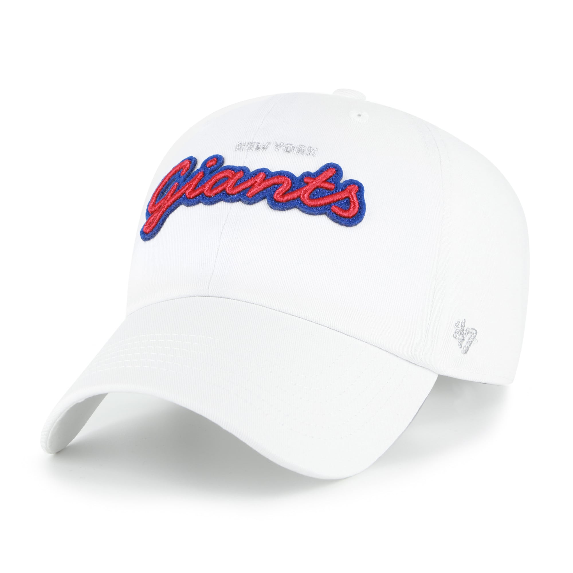 Casquette ajustable New York Giants blanche « 47 » pour femme