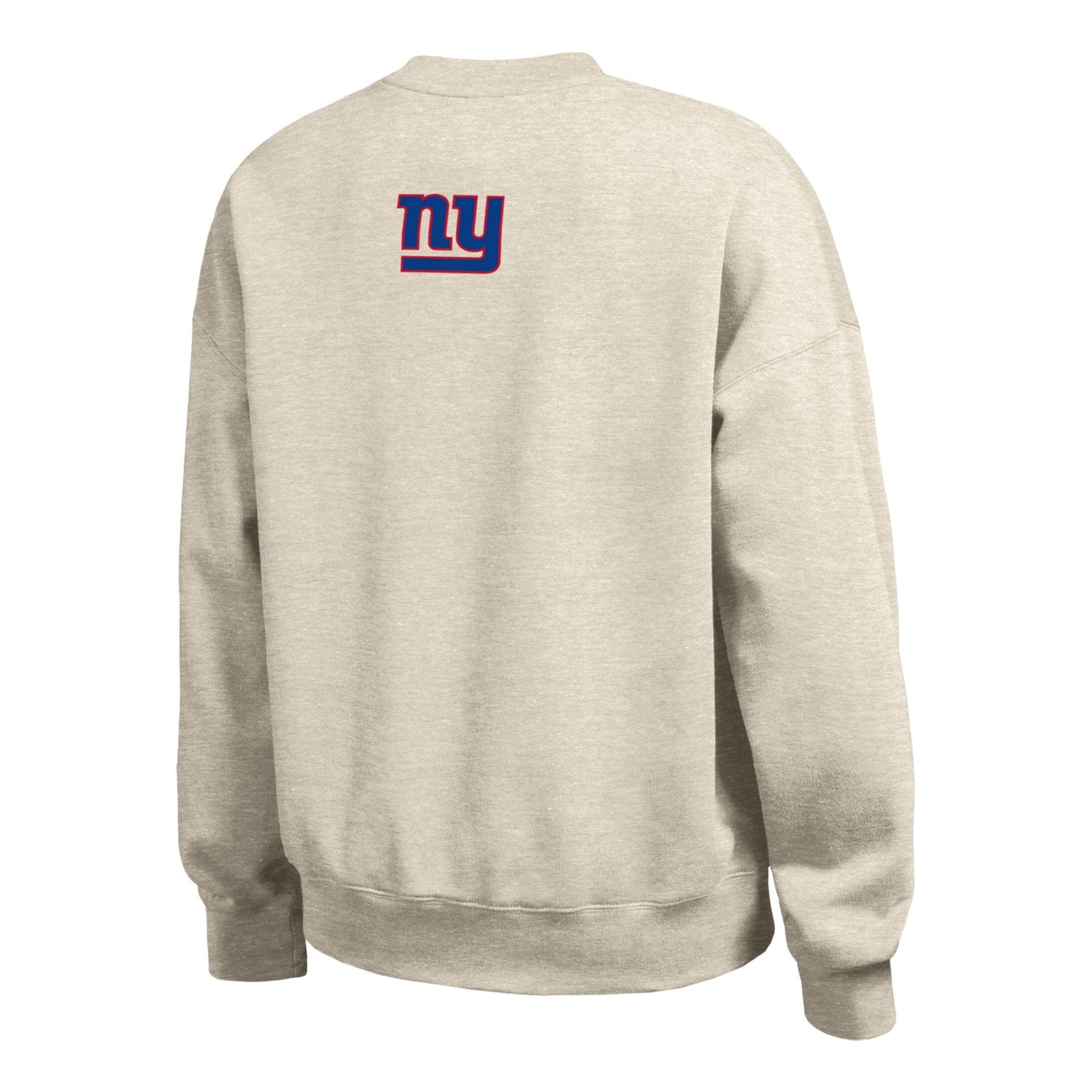 Sweat-shirt polaire Disney x Champion All-Star New York Giants couleur avoine pour femme