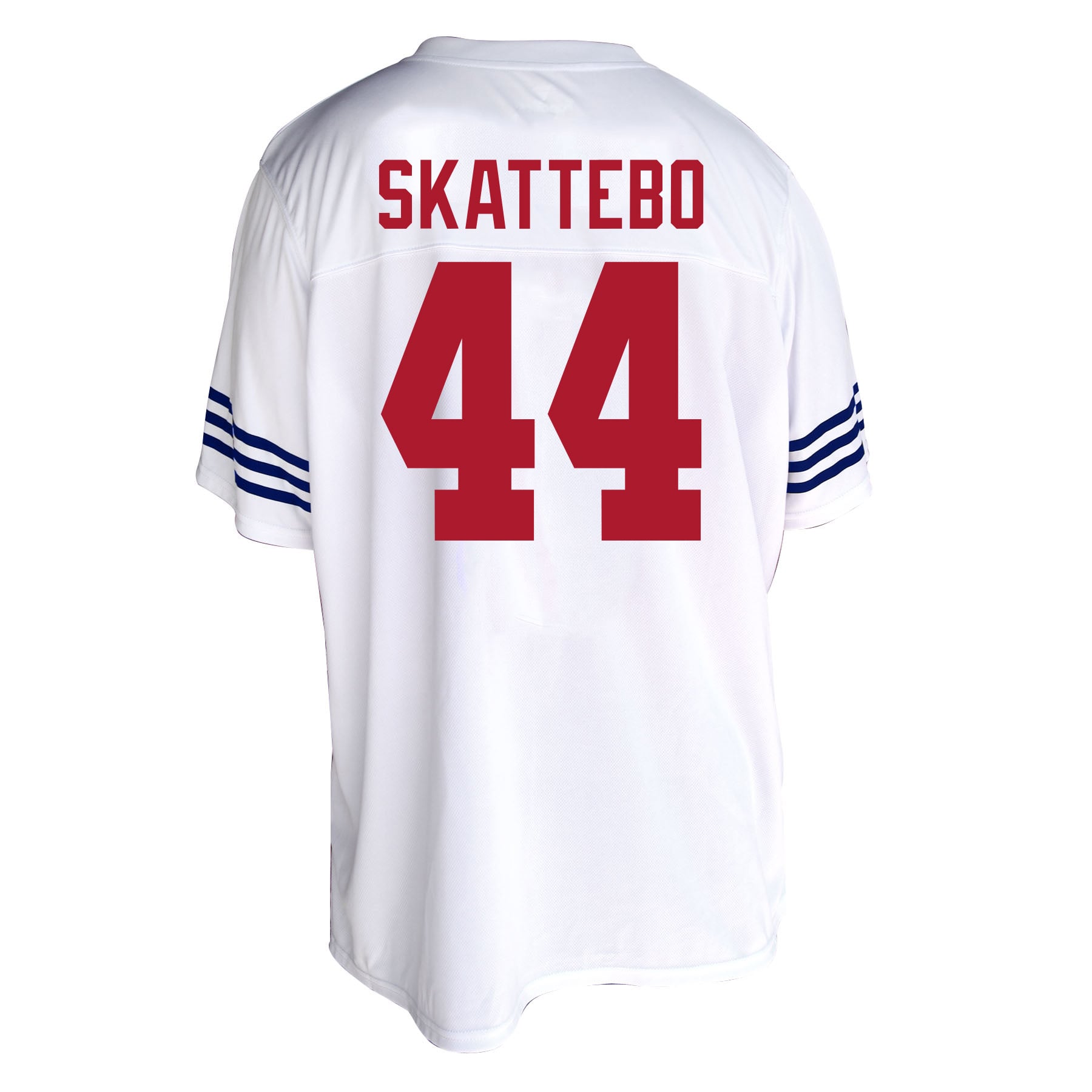 Women's Fanatics Cam Skattebo White New York Giants Plus Fashion Jersey