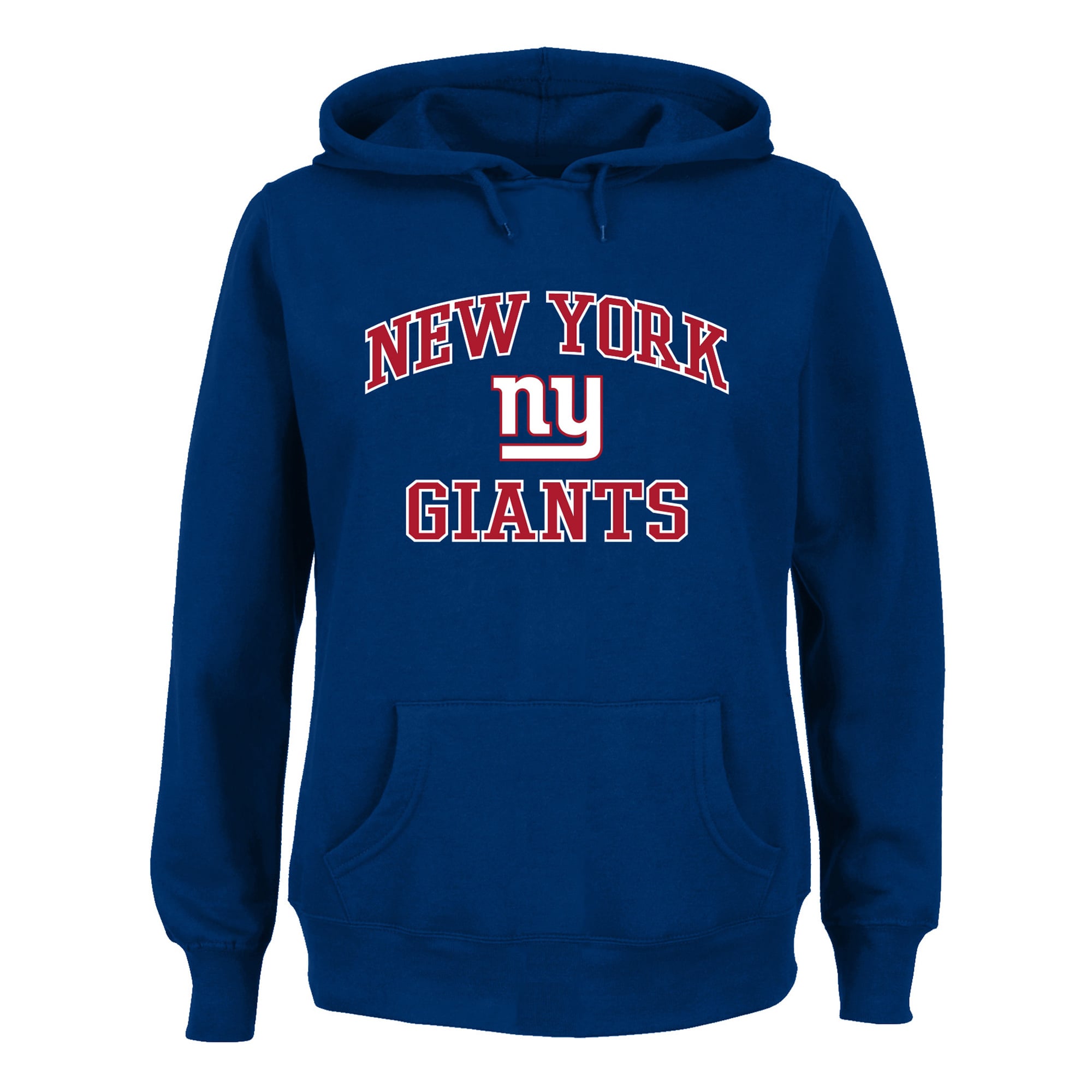 Sweat à capuche Fanatics Royal New York Giants pour femmes, grande taille, motif cœur et âme