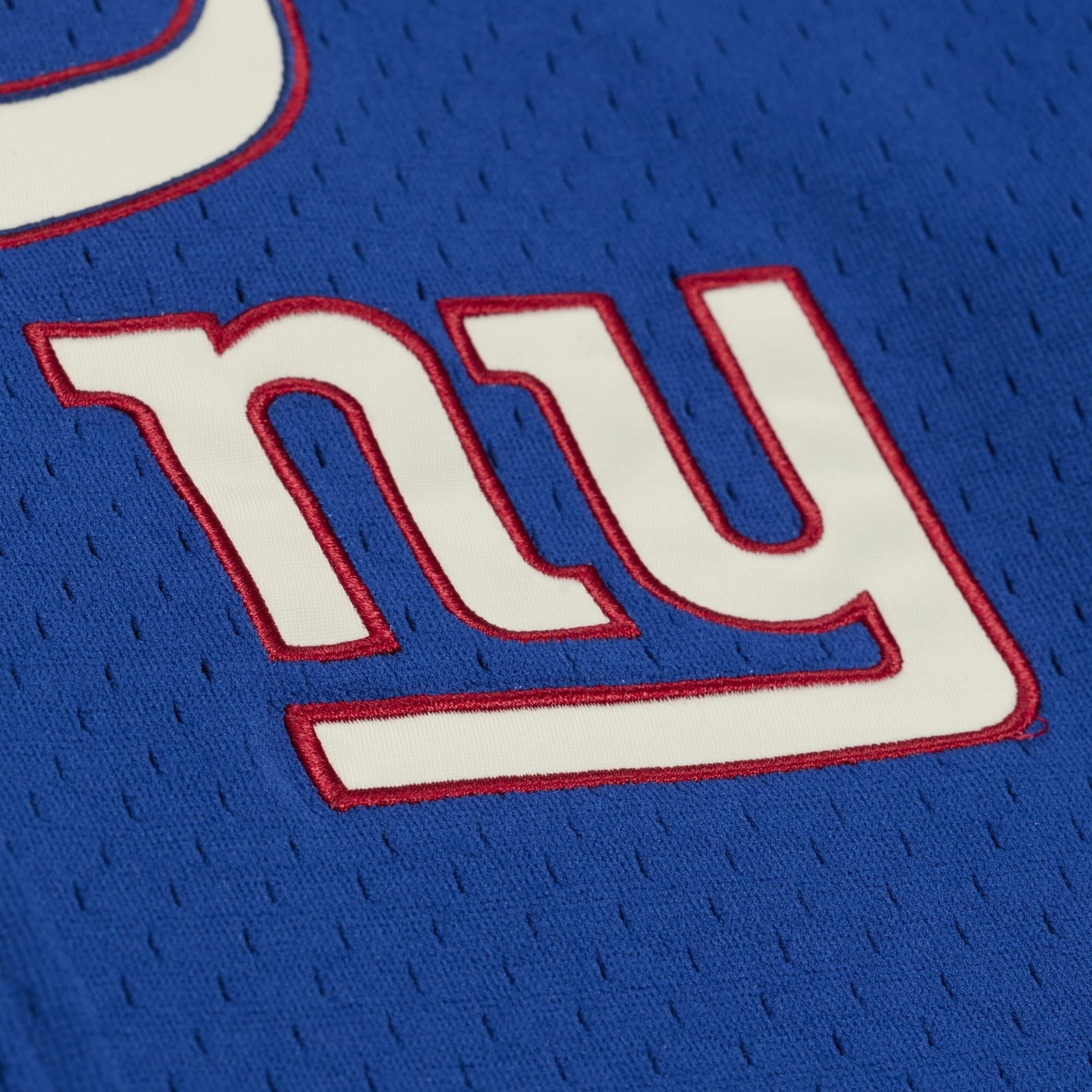 Maillot de baseball rétro Roots des Giants New York, couleur royale, pour femmes, Mitchell & Ness.