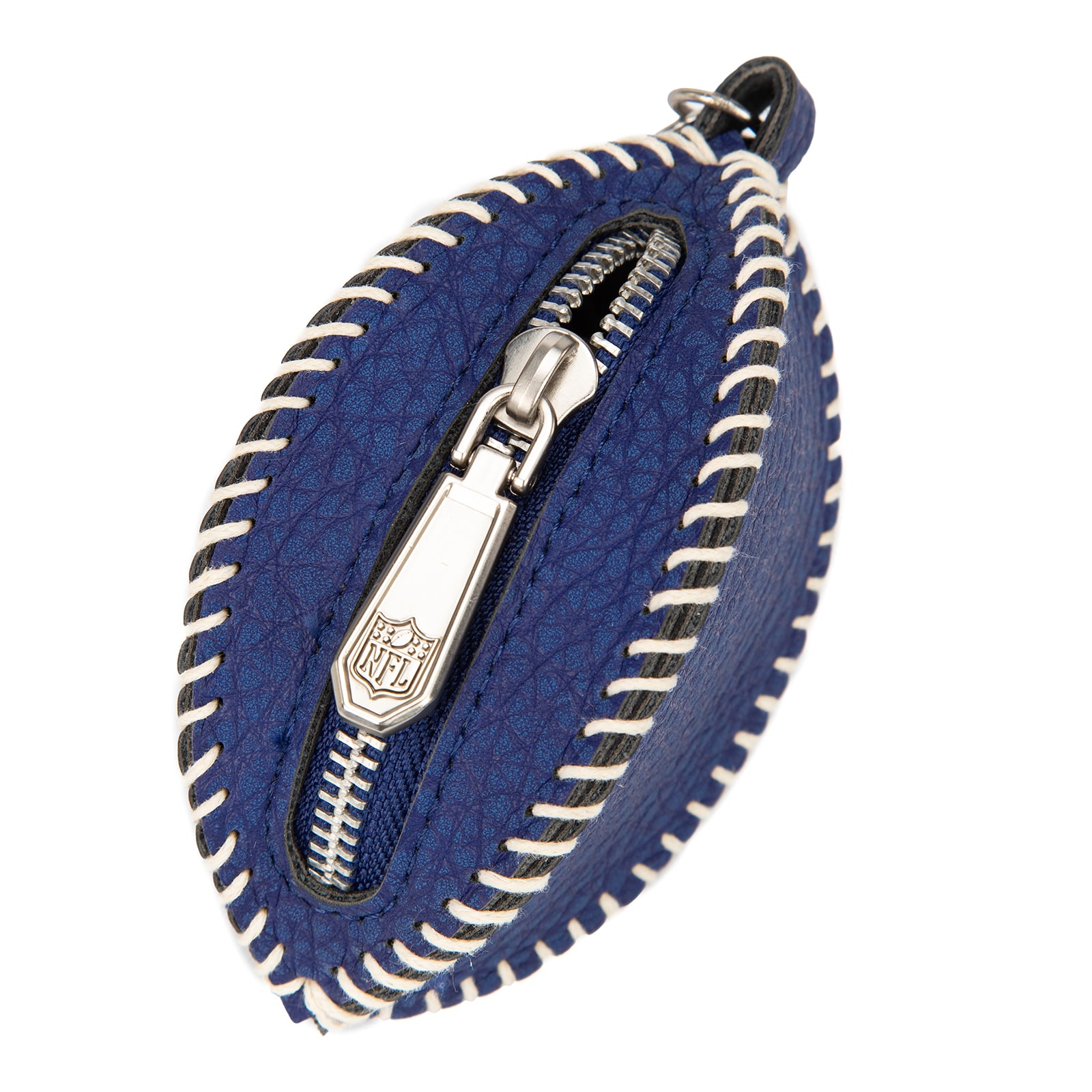 Portefeuille Montana West pour femme et bracelet porte-clés football américain New York Giants