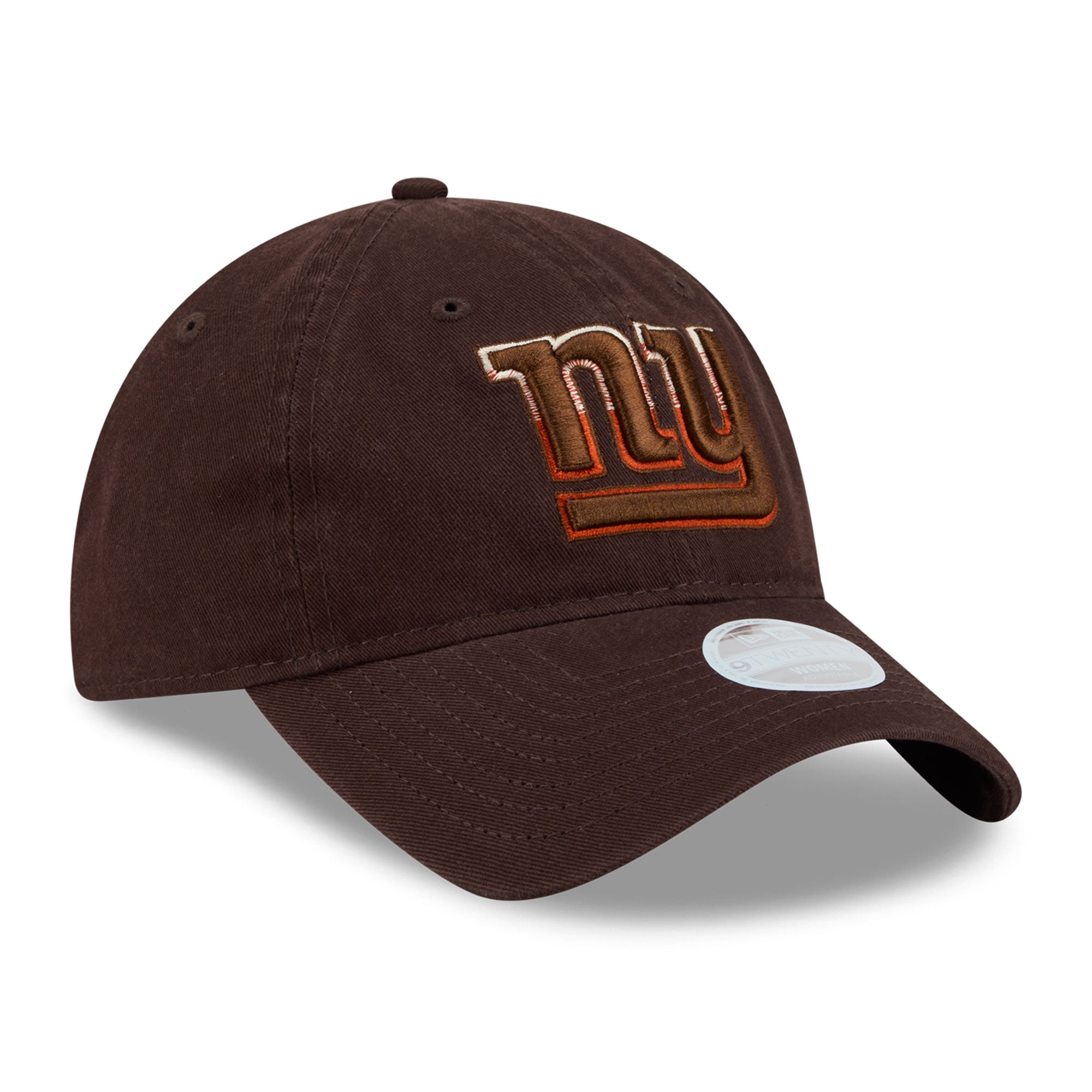 Women's New Era Brown New York Giants Pumpkin Spice 9TWENTY Adjustable Hat