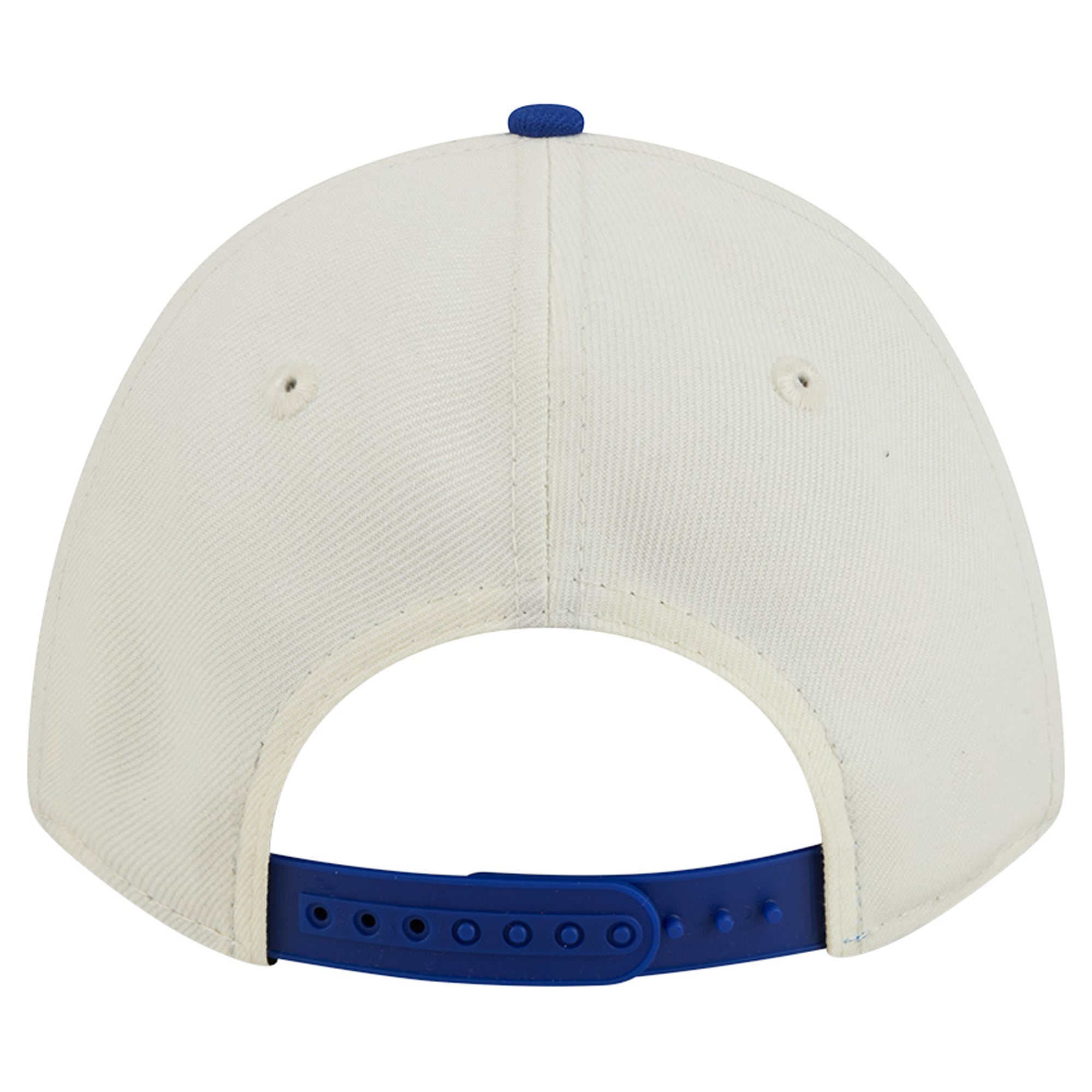 Women's New Era Cream/Royal New York Giants Tonal A-Frame 9FORTY Adjustable Hat