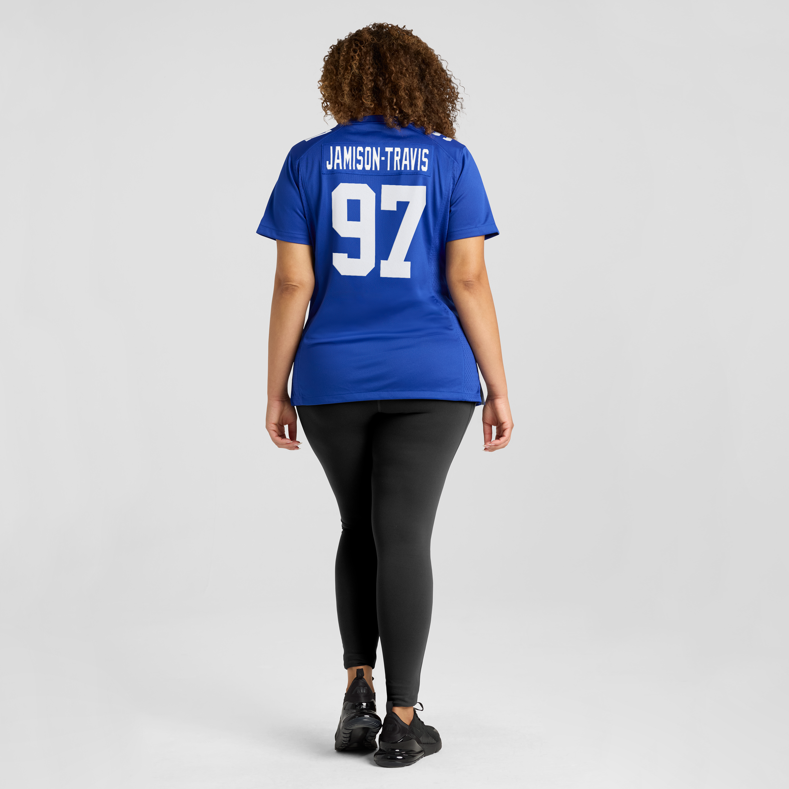Women's Nike Bobby Jamison-Travis Royal New York Giants Team Game Jersey
