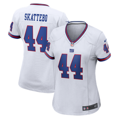 Cam Skattebo New York Giants Nike Women's Alternate Vintage White Game Jersey - White