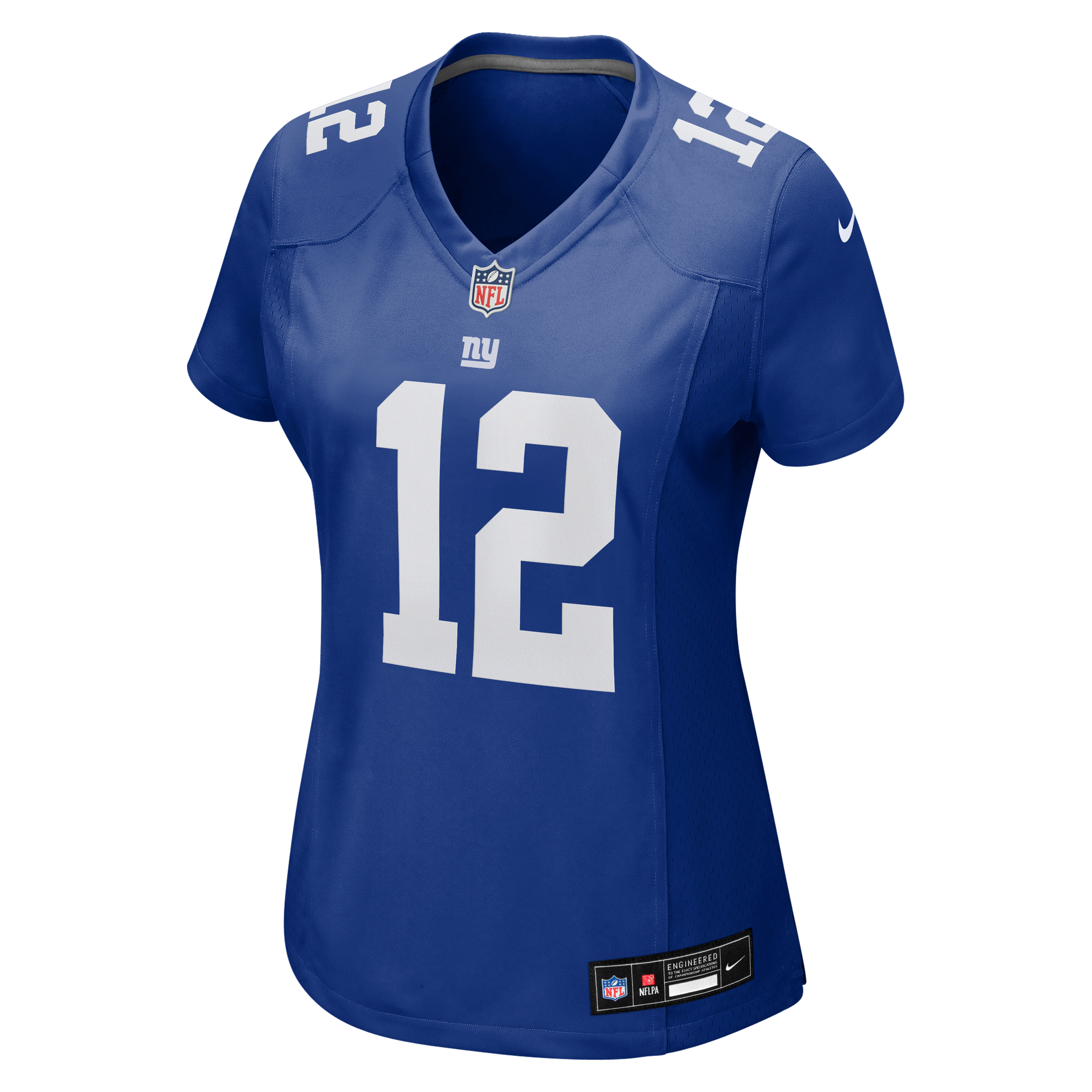 Women's Nike Colton Hood Royal New York Giants Team Game Jersey