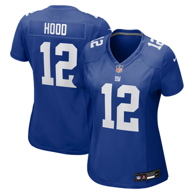 Colton Hood New York Giants Nike Women's Team Game Jersey - Royal