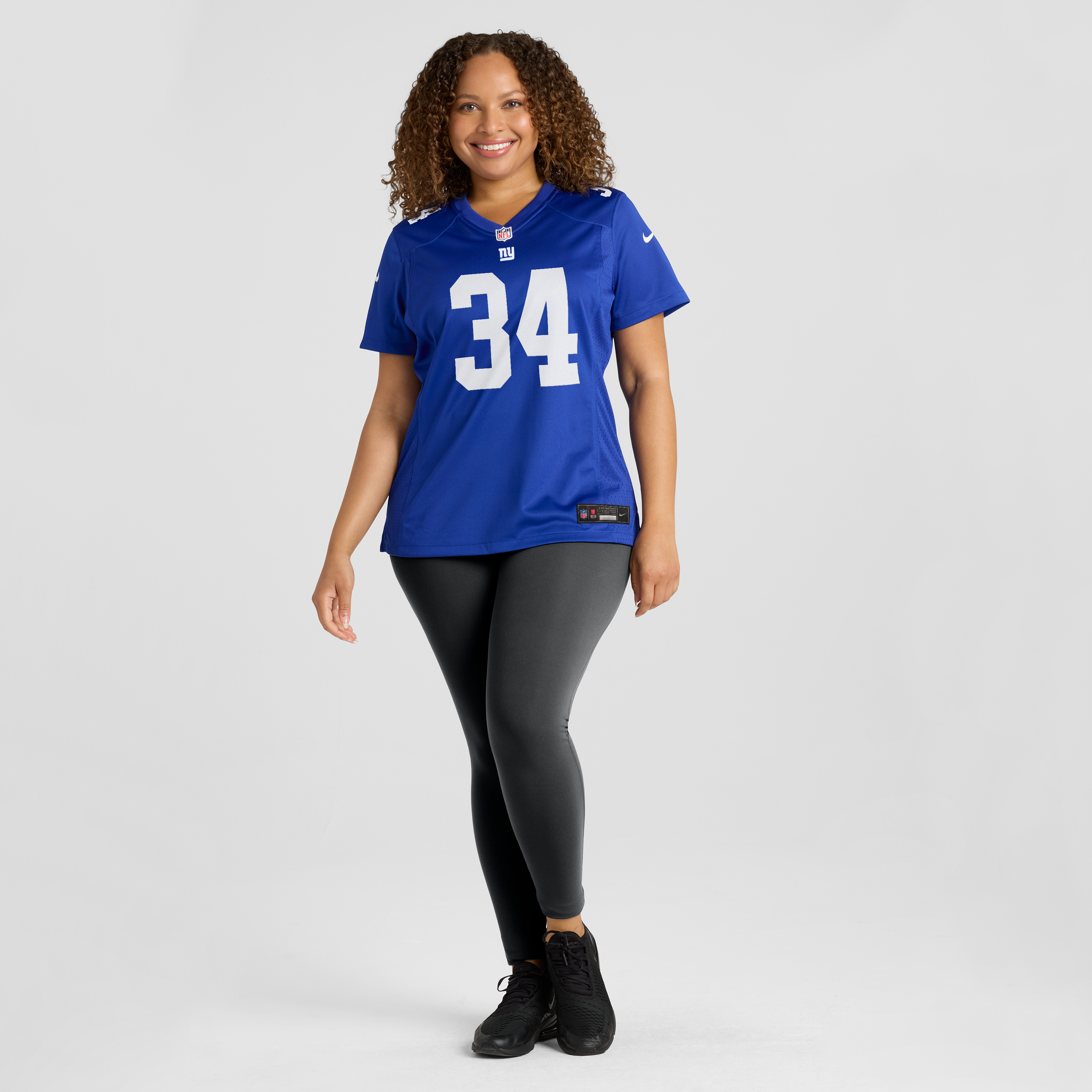 Maillot de match Nike Dominic Zvada Royal New York Giants pour femme