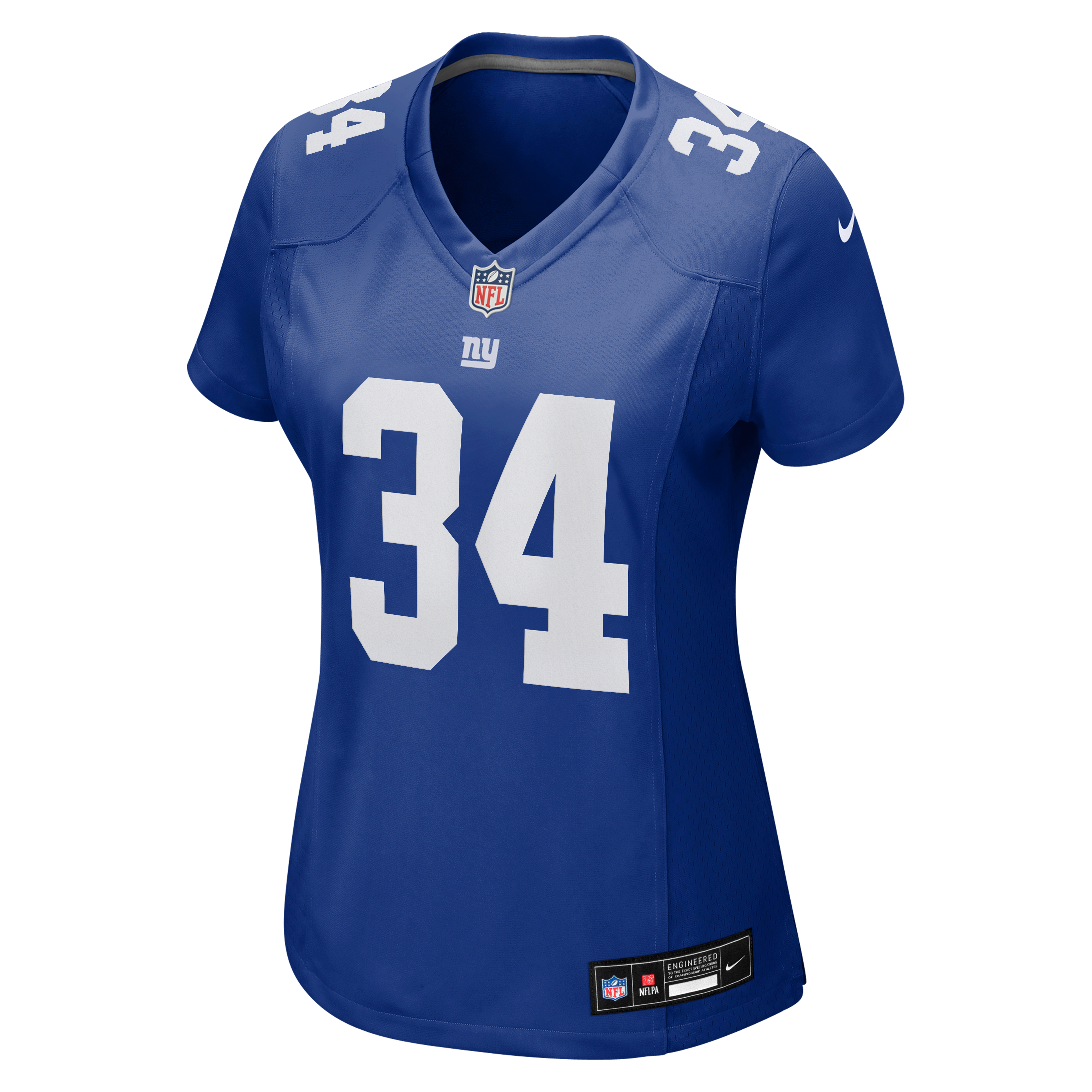 Maillot de match Nike Dominic Zvada Royal New York Giants pour femme