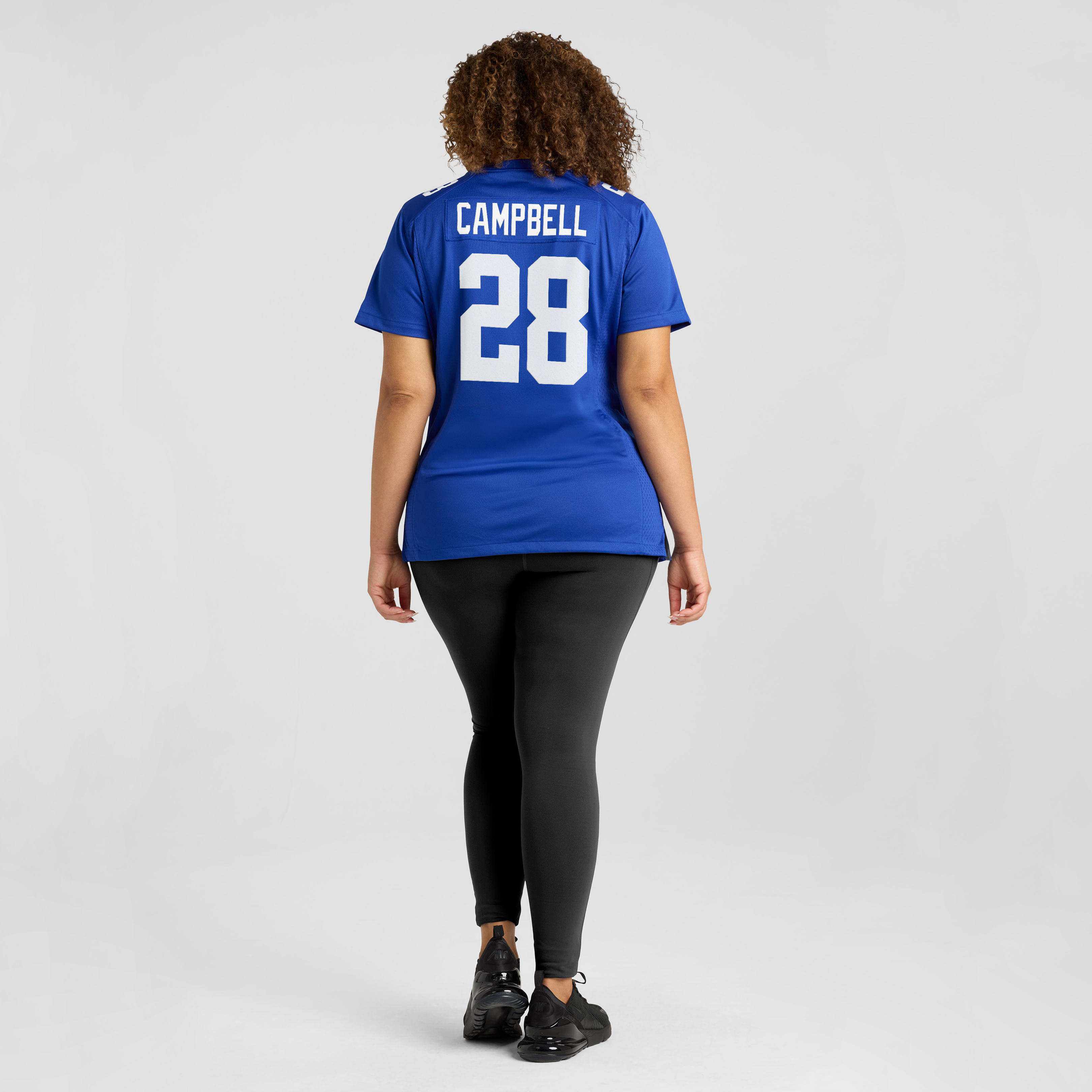 Women's Nike Elijah Campbell Royal New York Giants Team Game Jersey