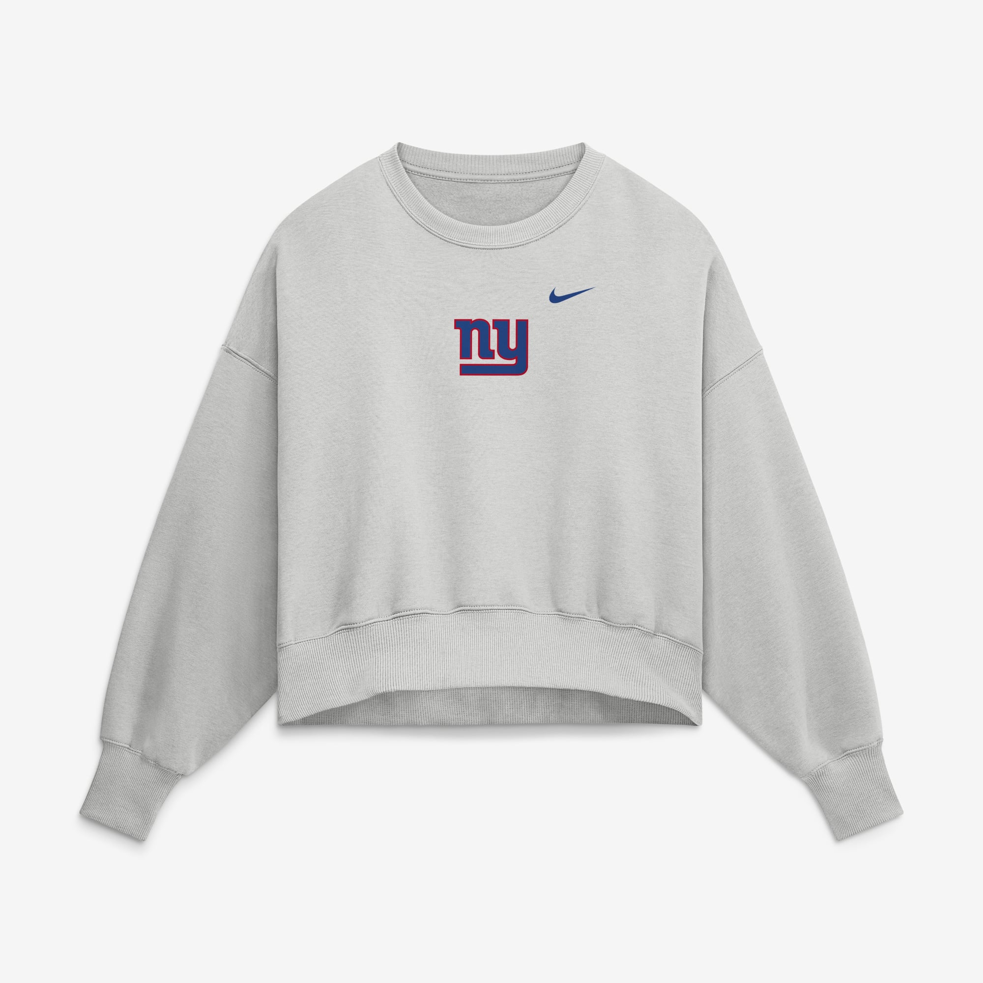 Sweat-shirt polaire surdimensionné Nike Primetime Phoenix gris pour femme