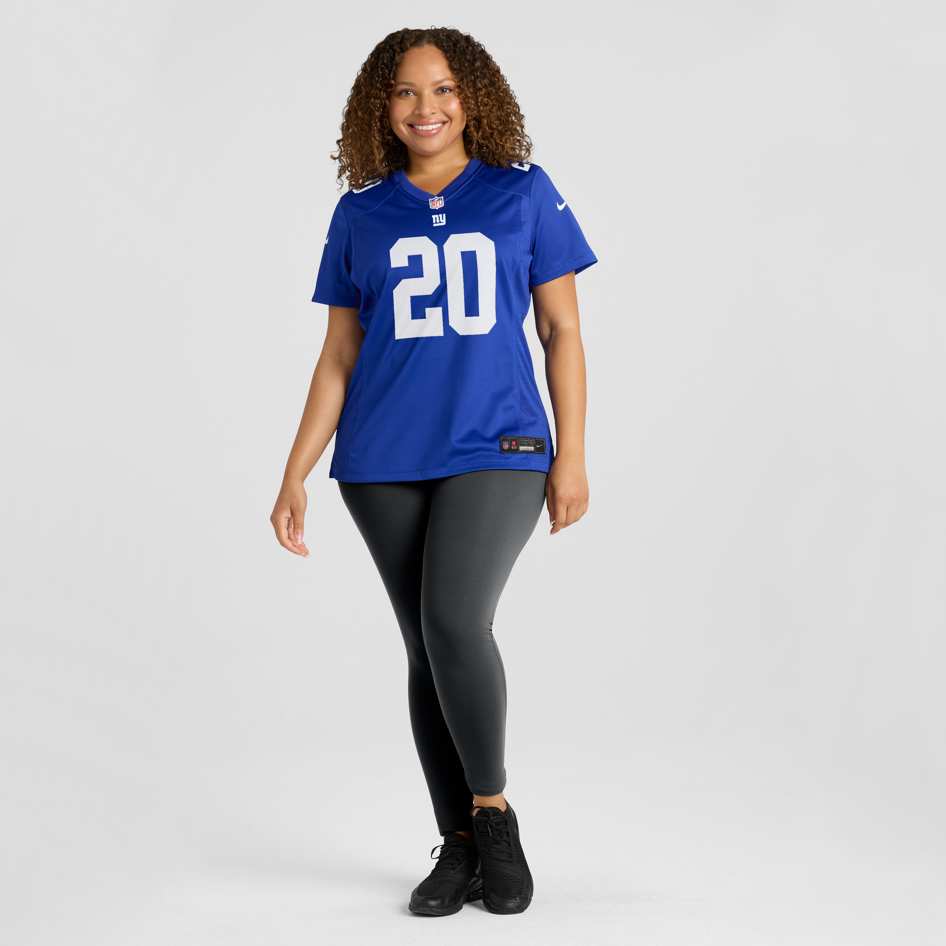 Women's Nike Greg Newsome II Royal New York Giants Team Game Jersey