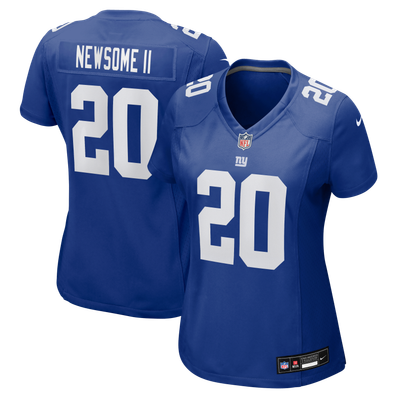 Greg Newsome II New York Giants Nike Women's Team Game Jersey - Royal