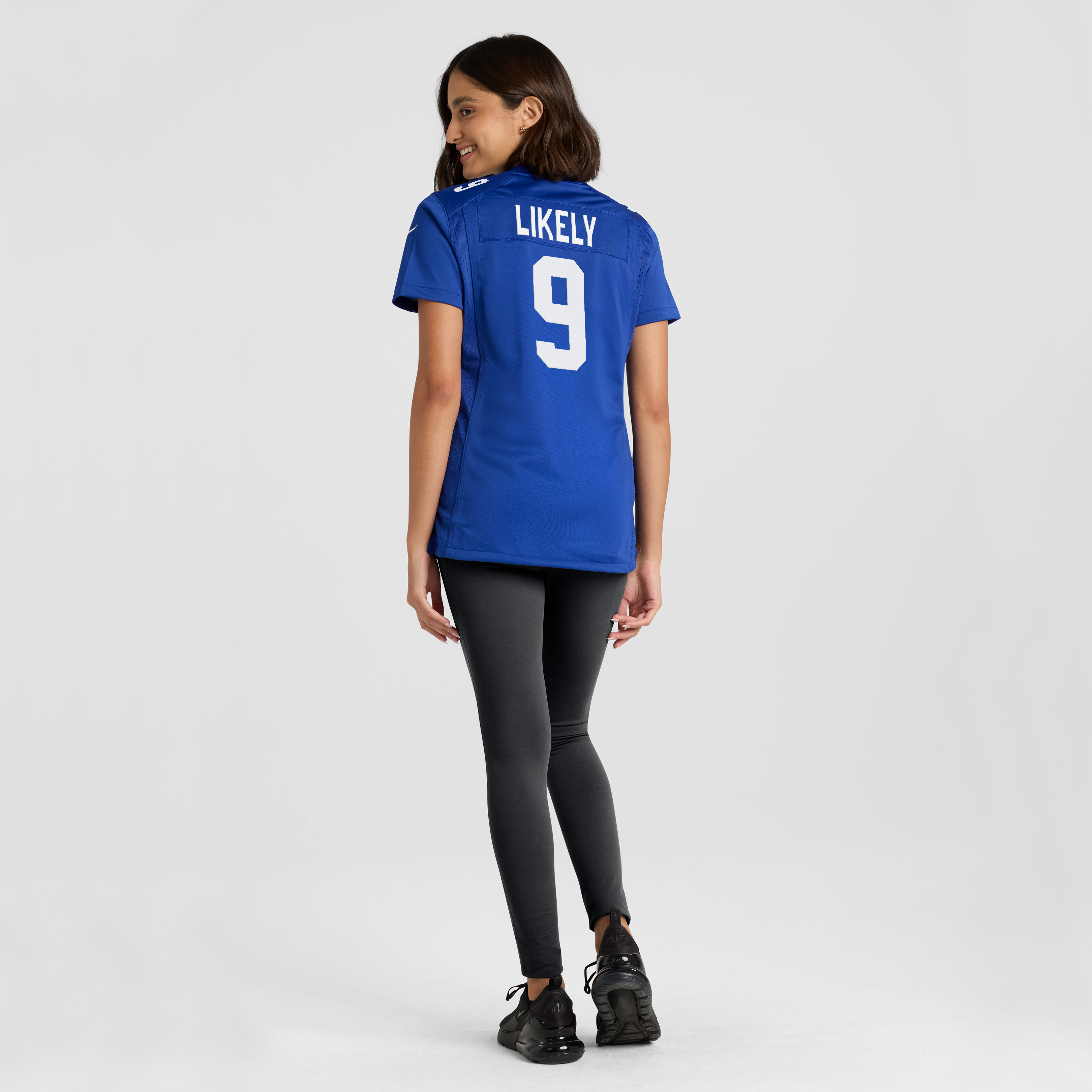 Maillot de match Nike Isaiah Likely Royal pour femme, New York Giants