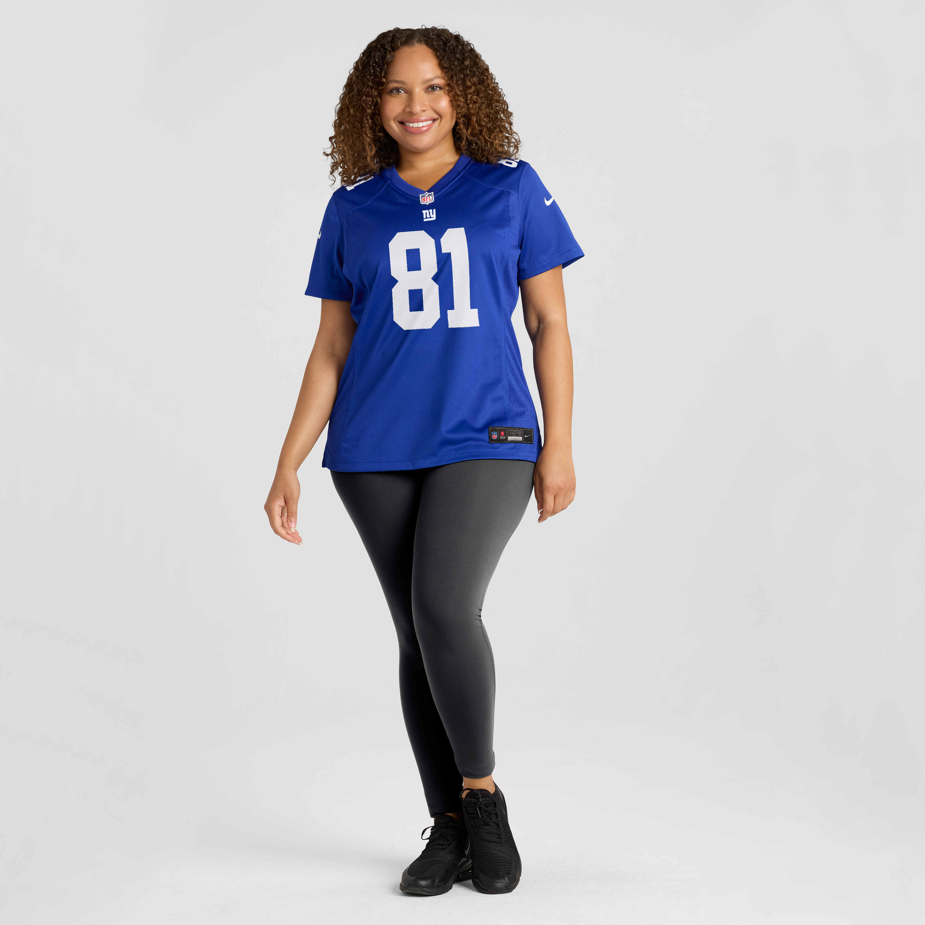 Maillot de match Nike Jalin Hyatt Royal New York Giants pour femme