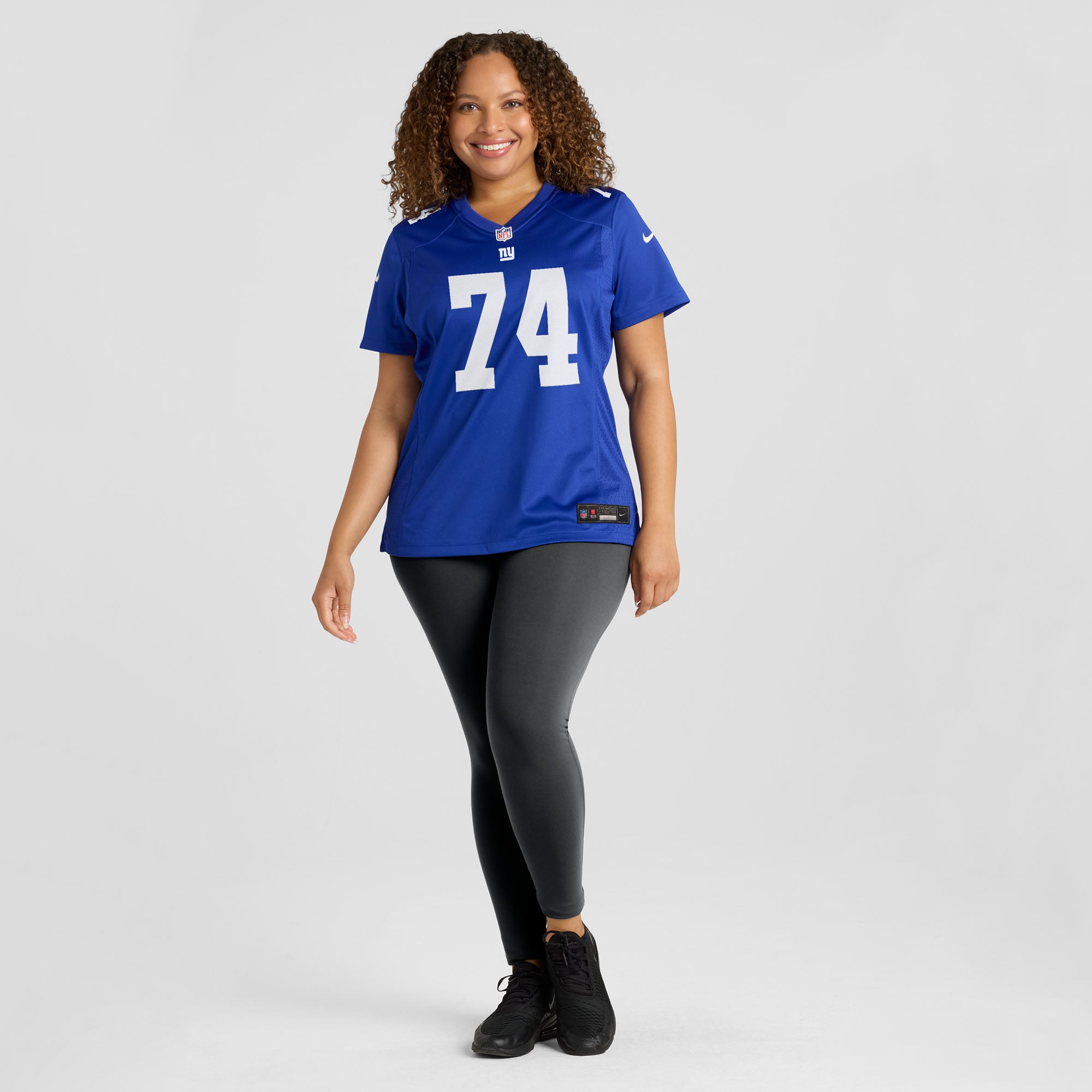 Maillot de match Nike J.C. Davis Royal New York Giants pour femme