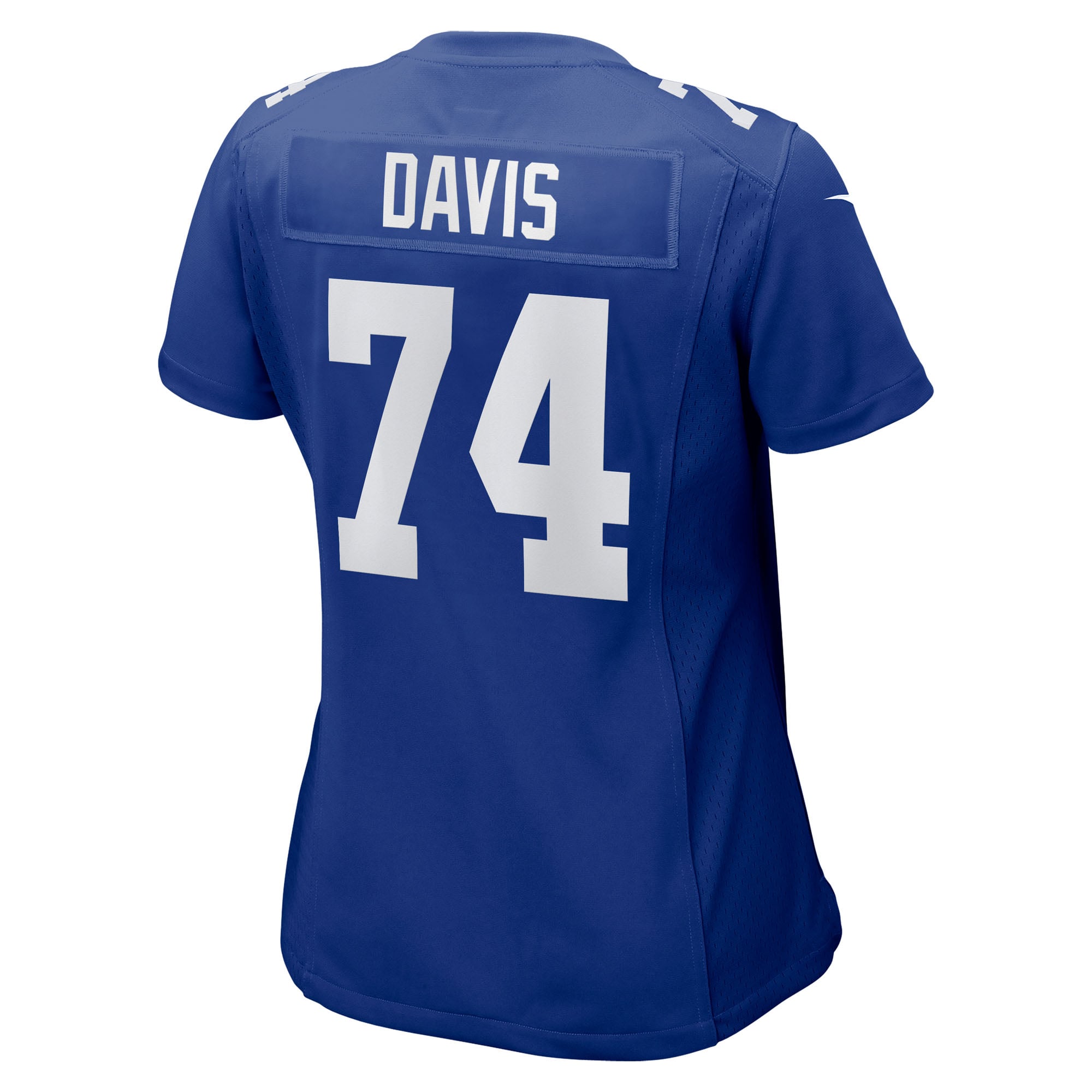 Maillot de match Nike J.C. Davis Royal New York Giants pour femme