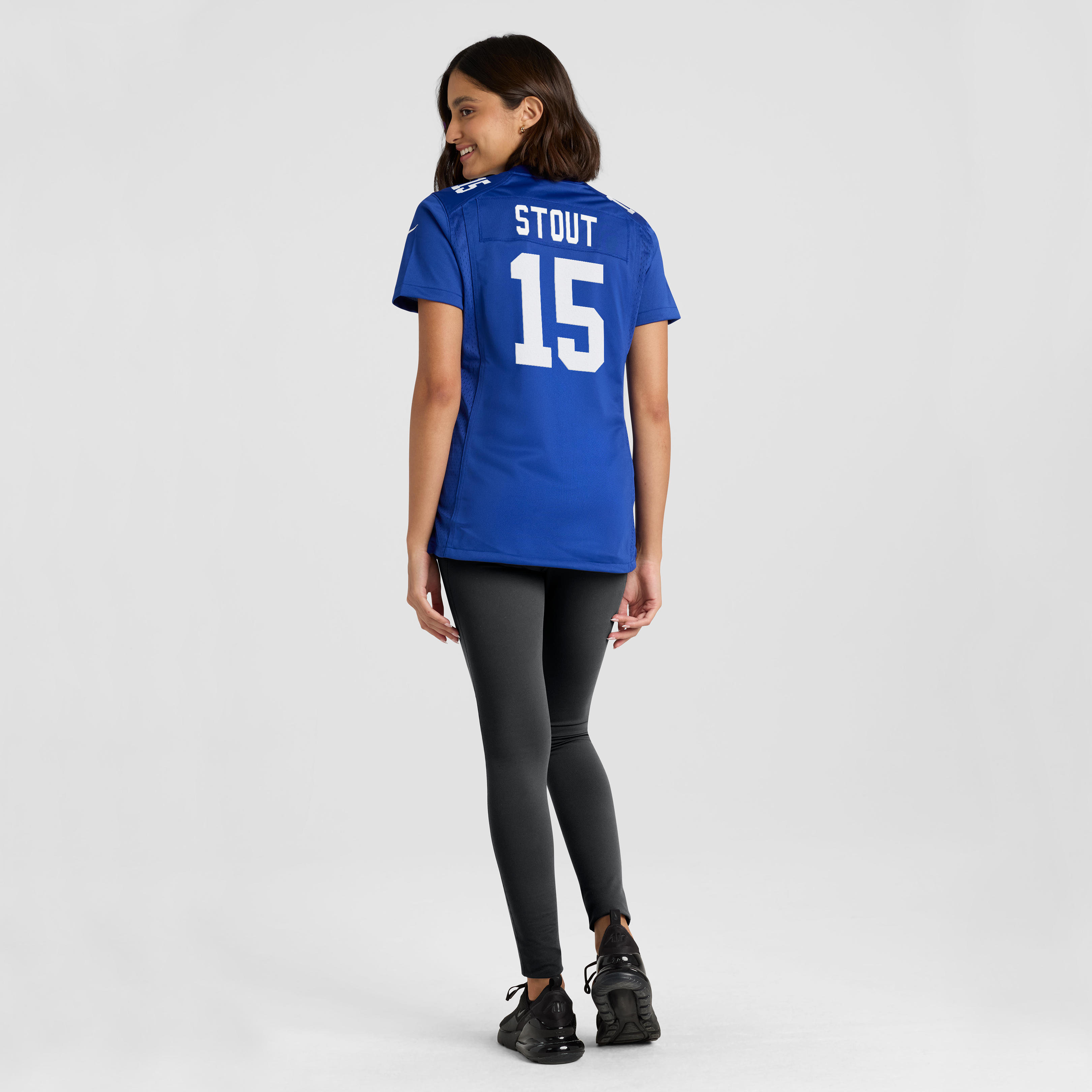 Women's Nike Jordan Stout Royal New York Giants Team Game Jersey