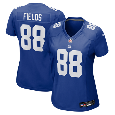 Malachi Fields New York Giants Nike Women's Team Game Jersey - Royal