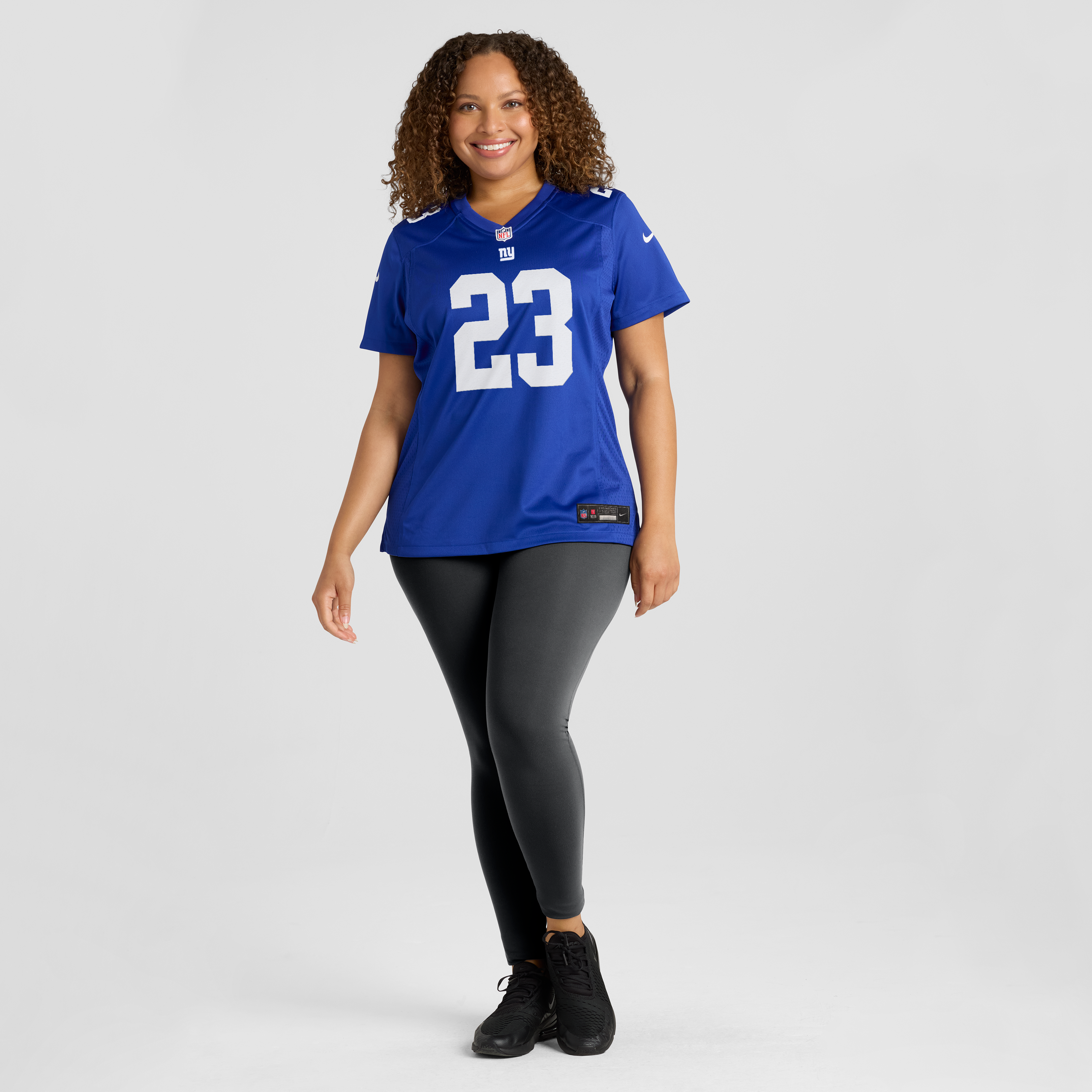 Women's Nike Najee Harris Royal New York Giants Team Game Jersey