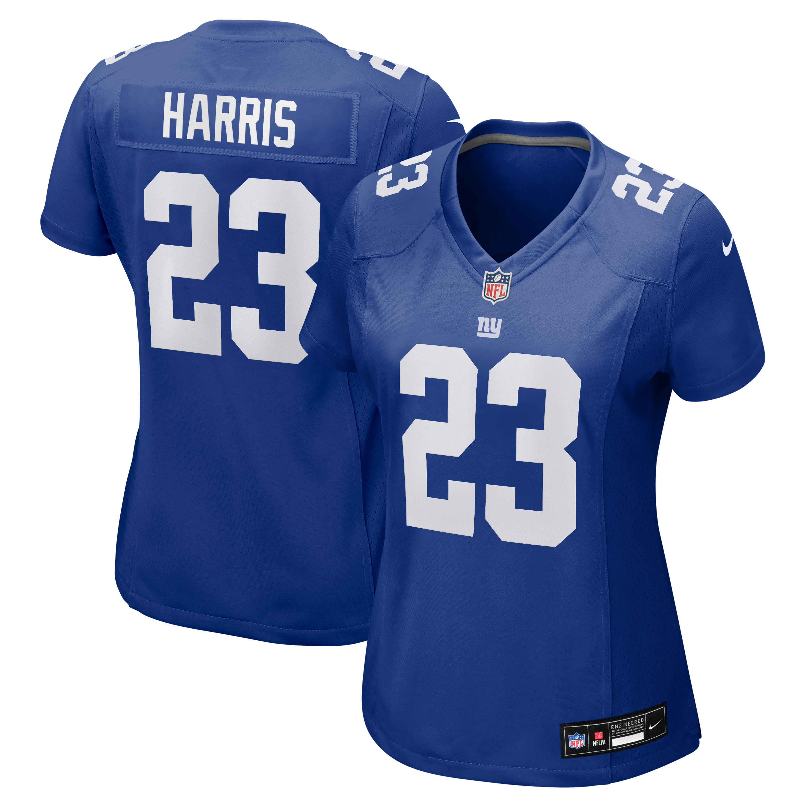 Women's Nike Najee Harris Royal New York Giants Team Game Jersey