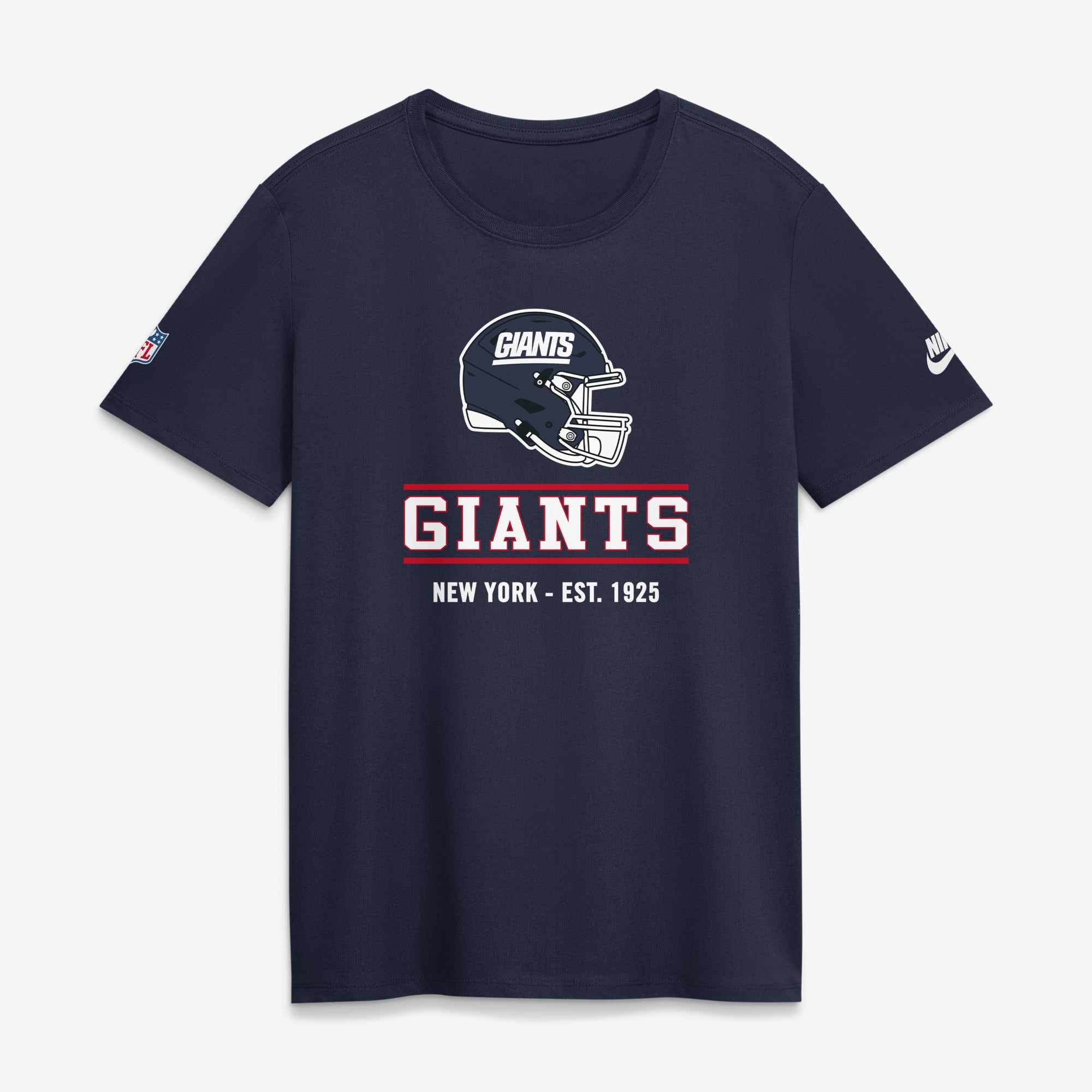Women's Nike Navy New York Giants Sideline Alt Dri-FIT T-Shirt