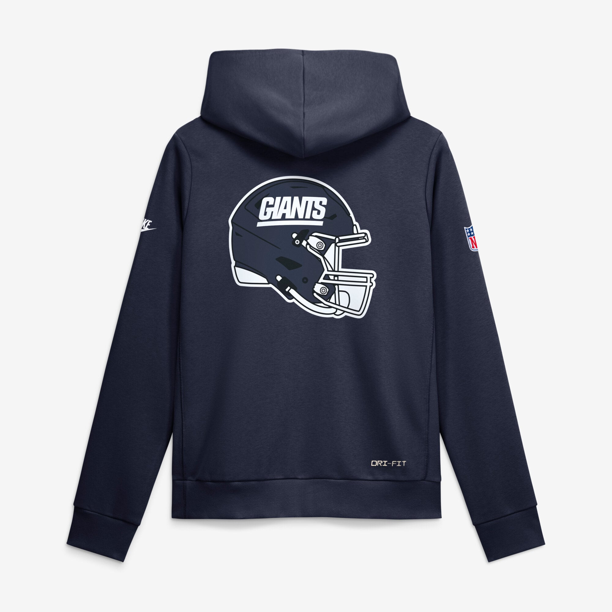 Sweat à capuche Nike Dri-FIT alternatif bleu marine New York Giants Sideline Standard Issue pour femme