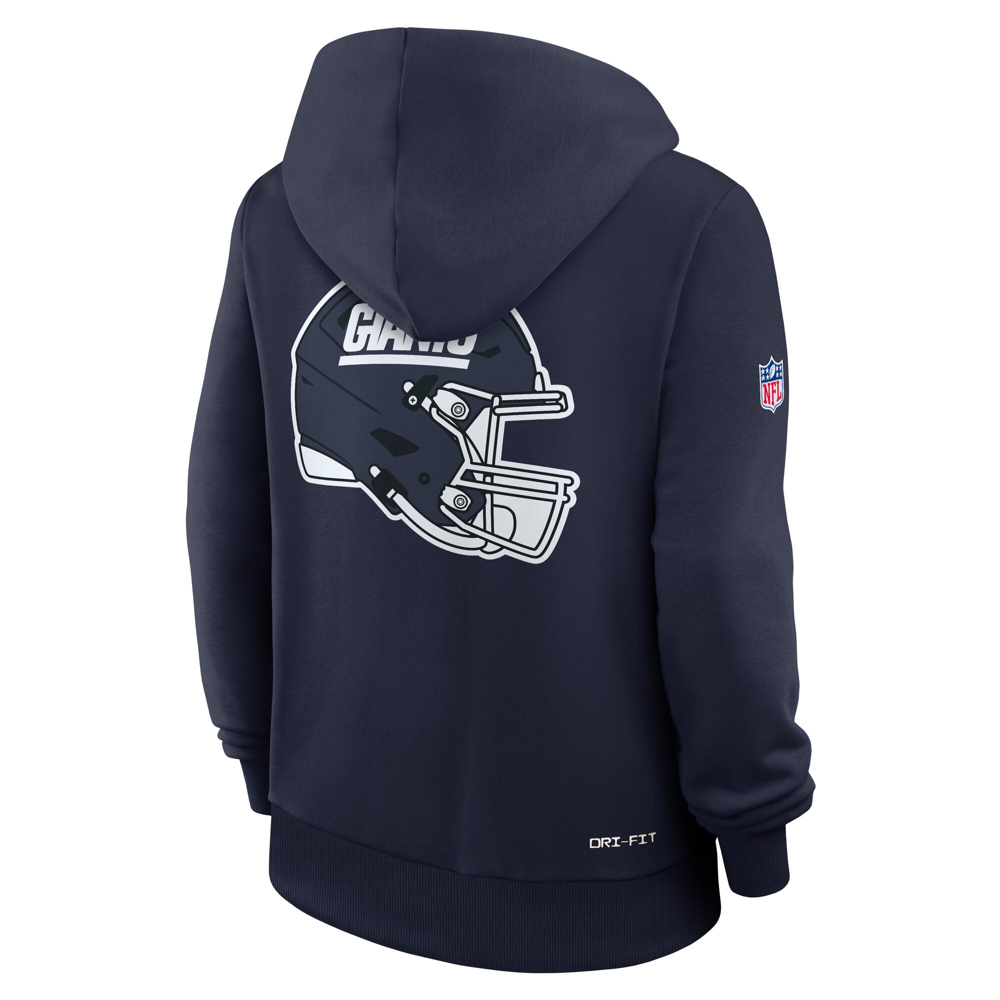 Sweat à capuche Nike Dri-FIT alternatif bleu marine New York Giants Sideline Standard Issue pour femme