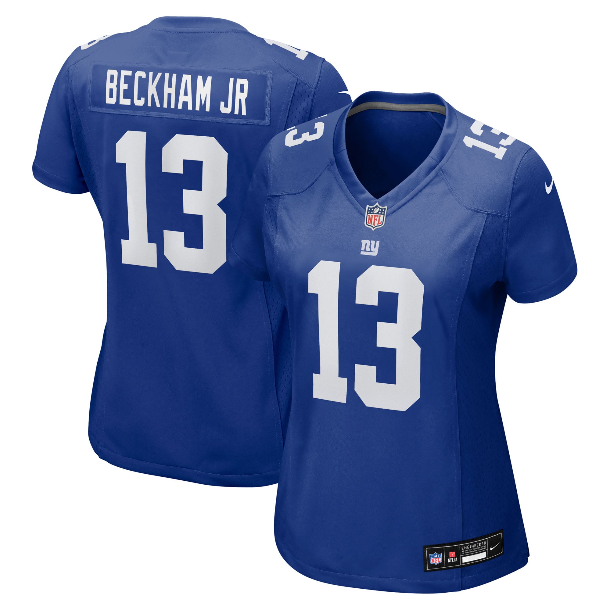 Women's Nike Odell Beckham Jr. Royal New York Giants Team Game Jersey
