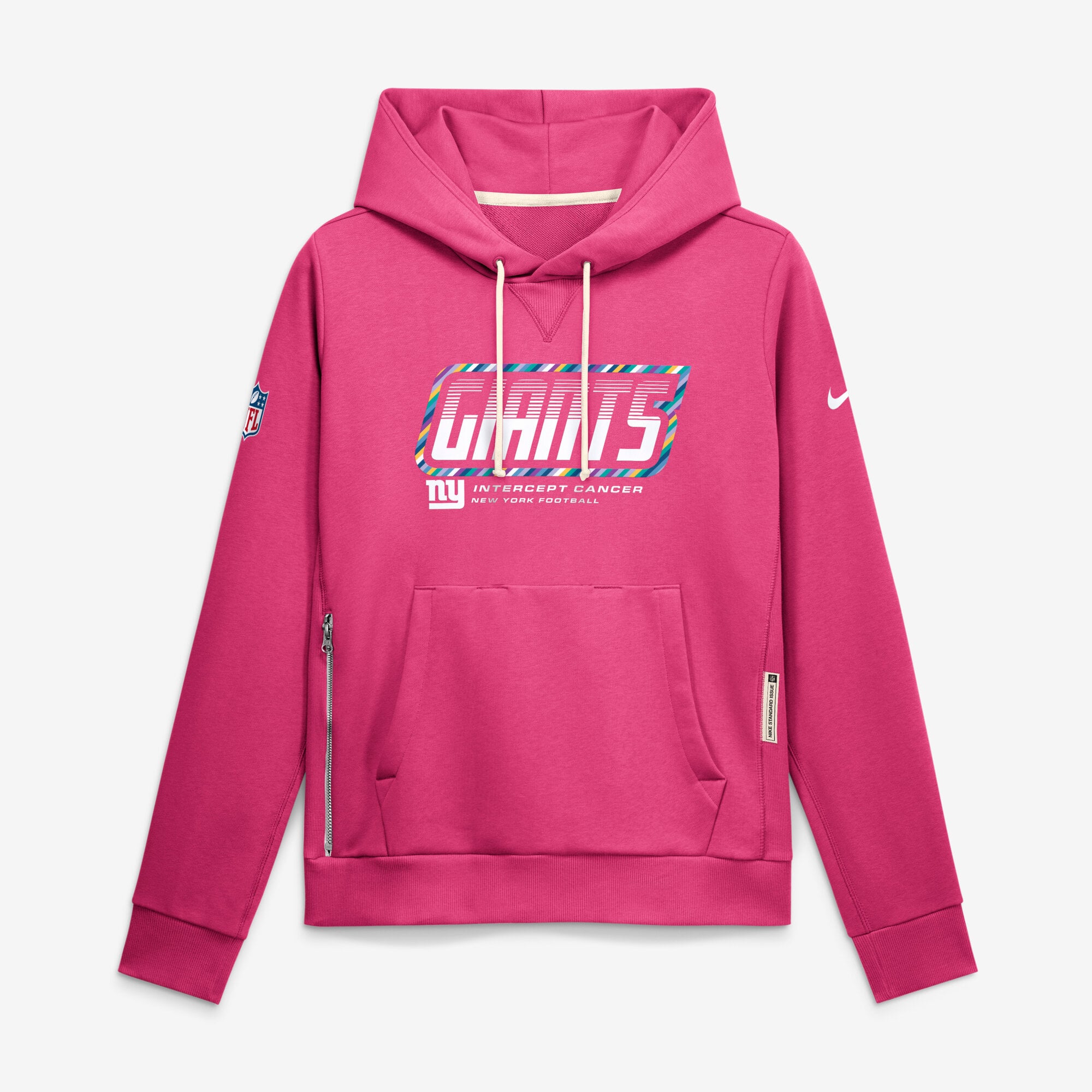 Sweat à capuche Nike rose pour femme