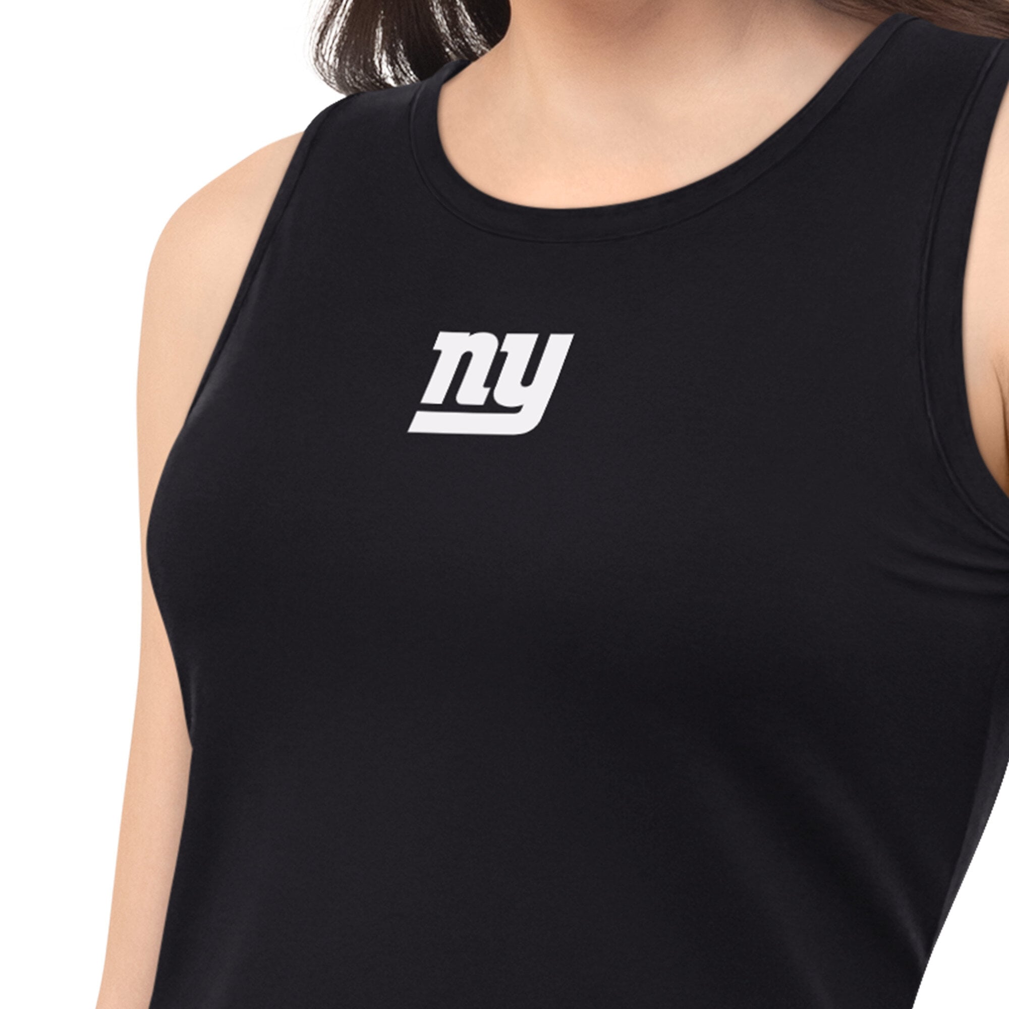 Débardeur court athleisure noir Starter pour femme