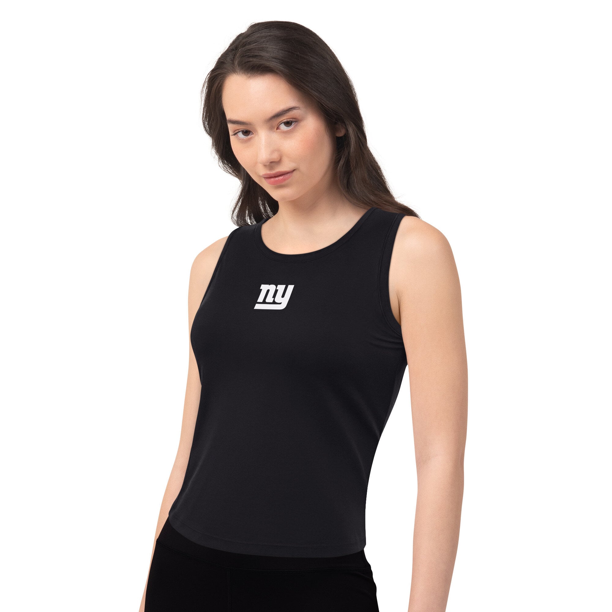 Débardeur court athleisure noir Starter pour femme