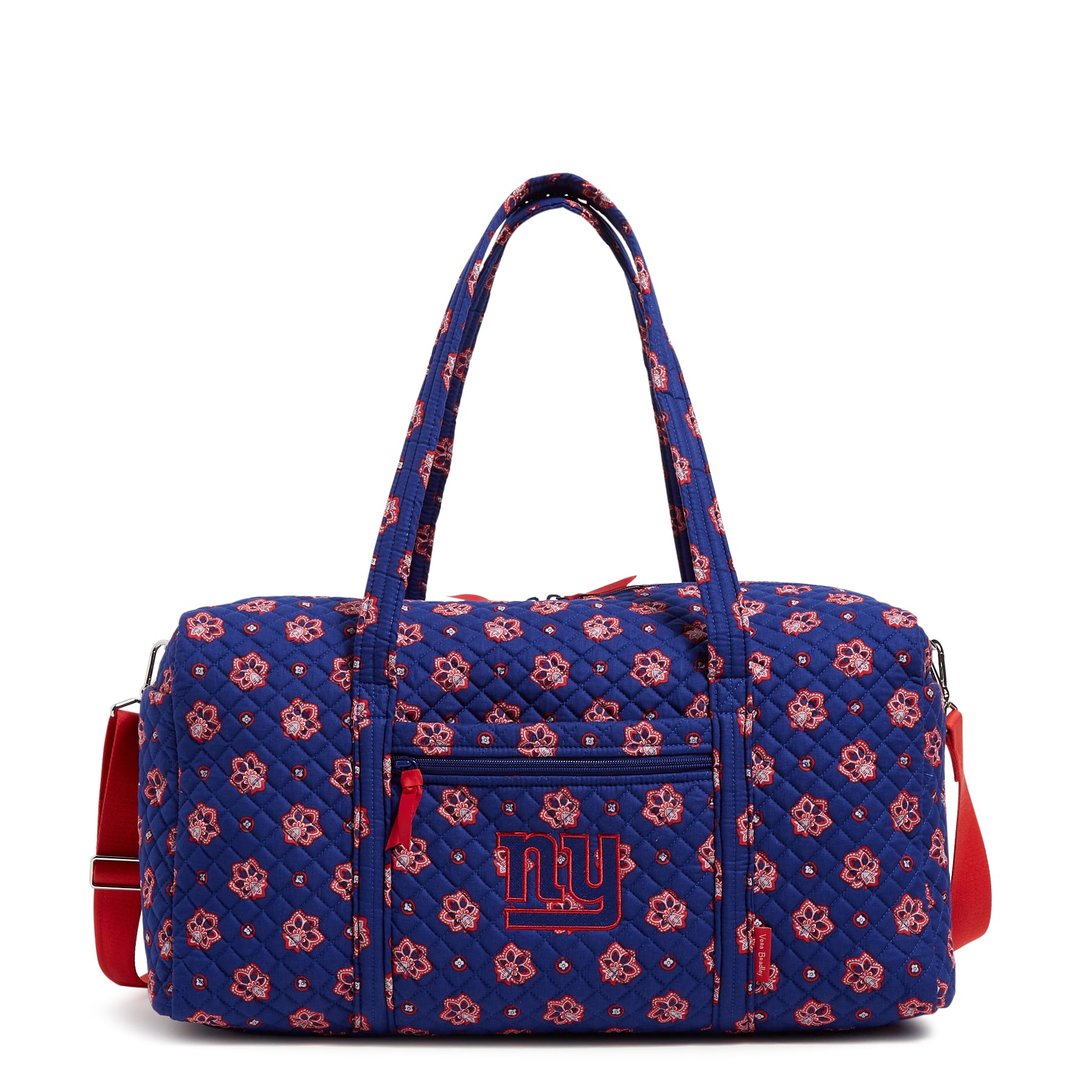 Women's Vera Bradley New York Giants Large Travel Duffel Bag