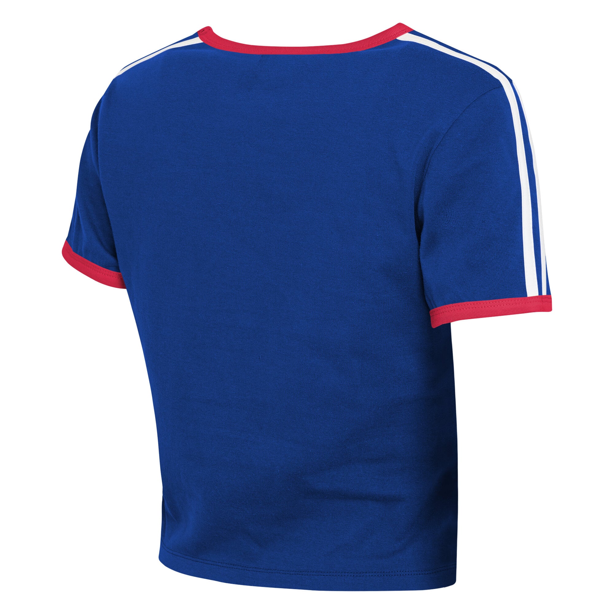 T-shirt court à col rond pour bébé WEAR by Erin Andrews Royal New York Giants, collection femme.