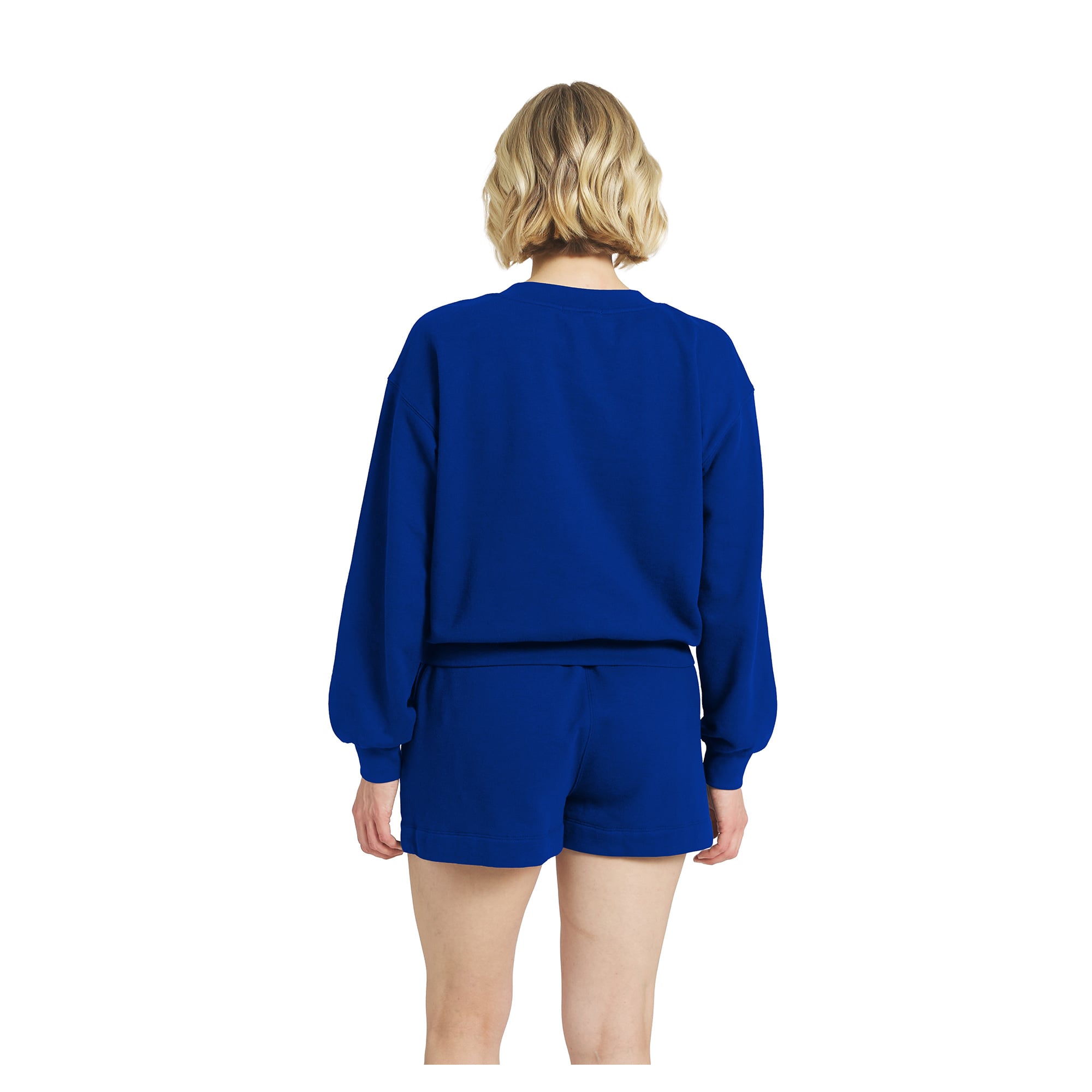 Ensemble de détente en polaire à col V Royal New York Giants la marque WEAR by Erin Andrews pour femmes