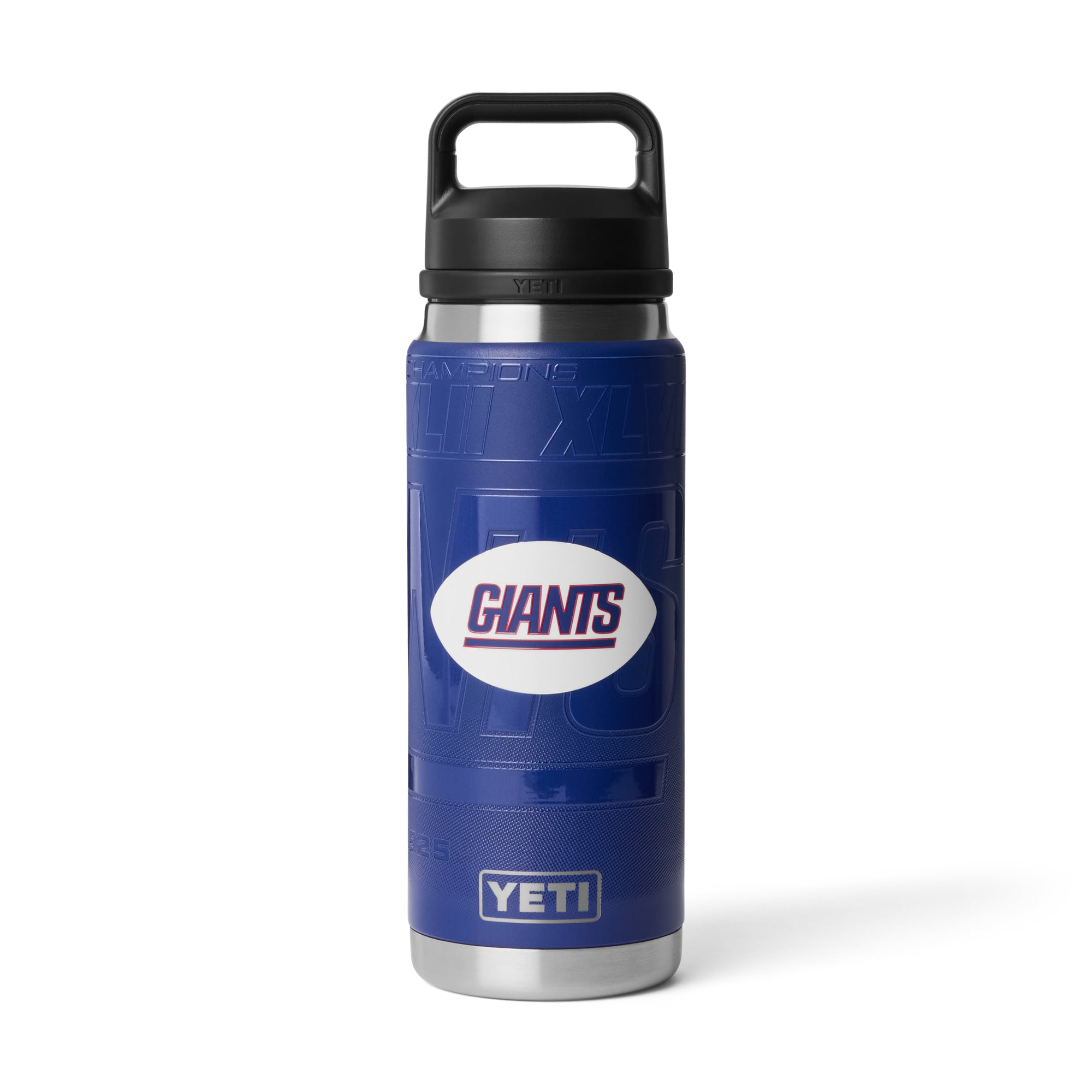 YETI New York Giants 26oz. Fandom Rambler Chug Water Bottle