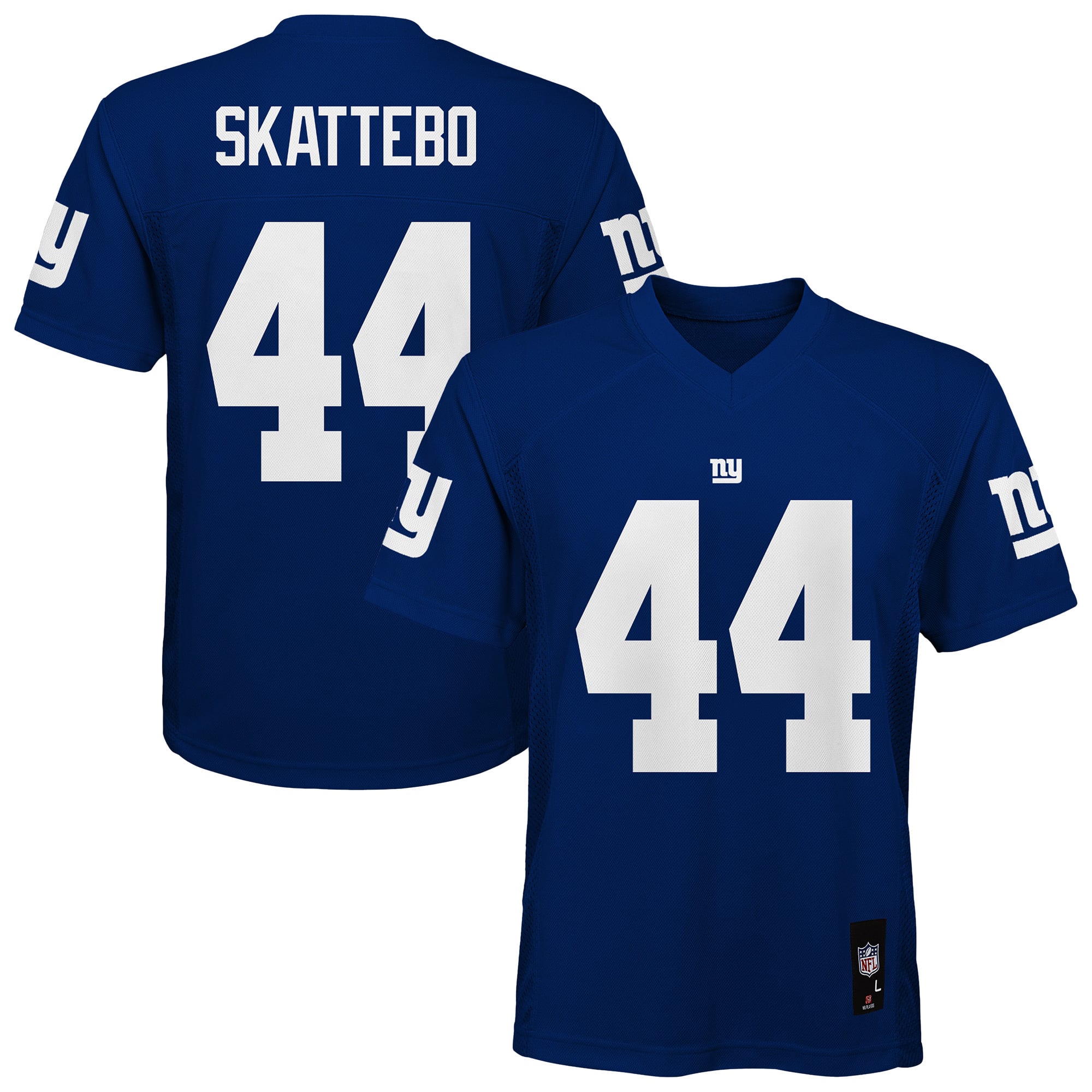 Maillot réplique de Cam Skattebo pour jeunes des Giants New York