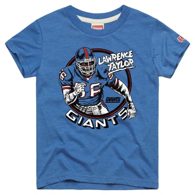Lawrence Taylor New York Giants Homage Youth Retired Greats T-Shirt - Royal
