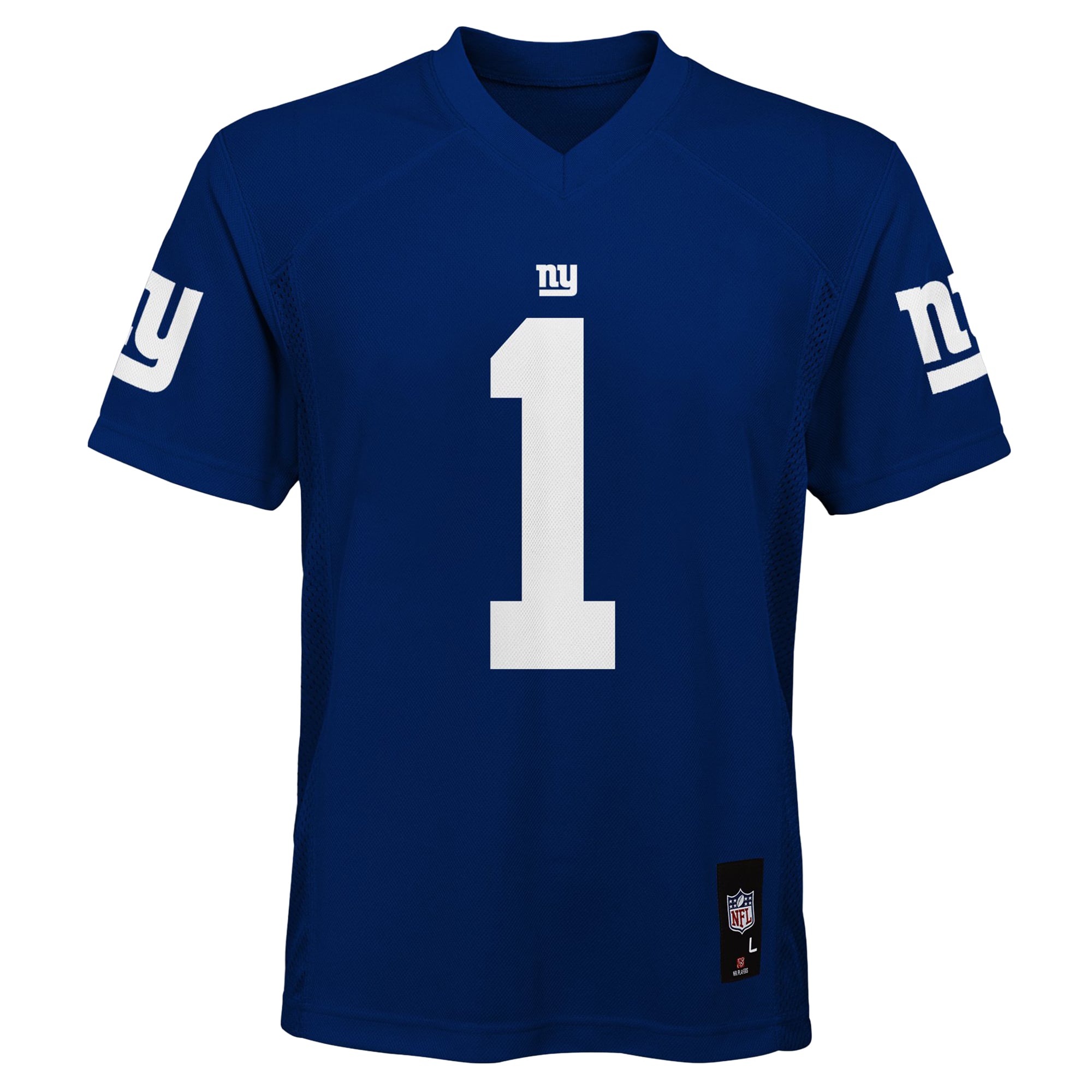 Youth Malik Nabers Royal New York Giants Replica Jersey