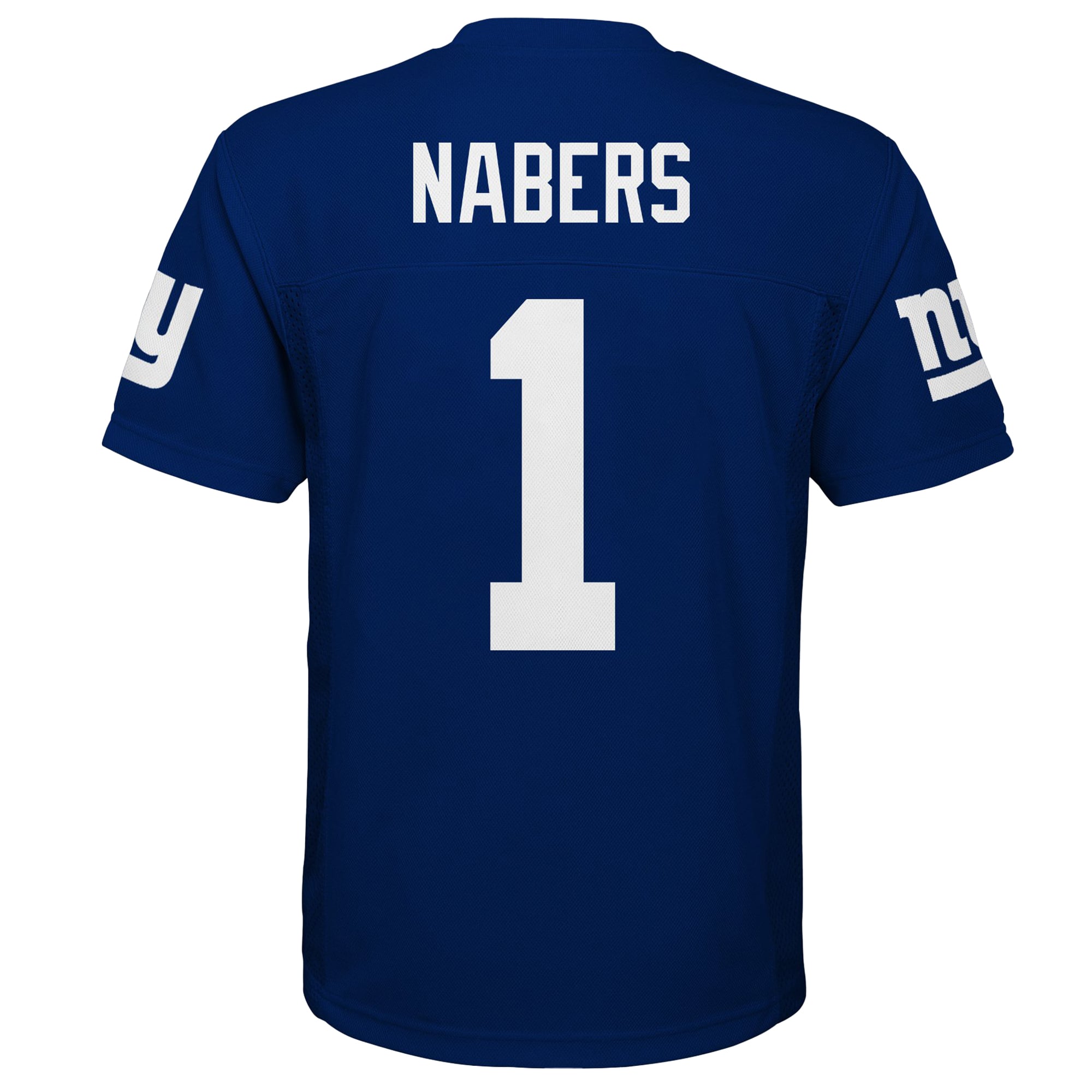 Youth Malik Nabers Royal New York Giants Replica Jersey