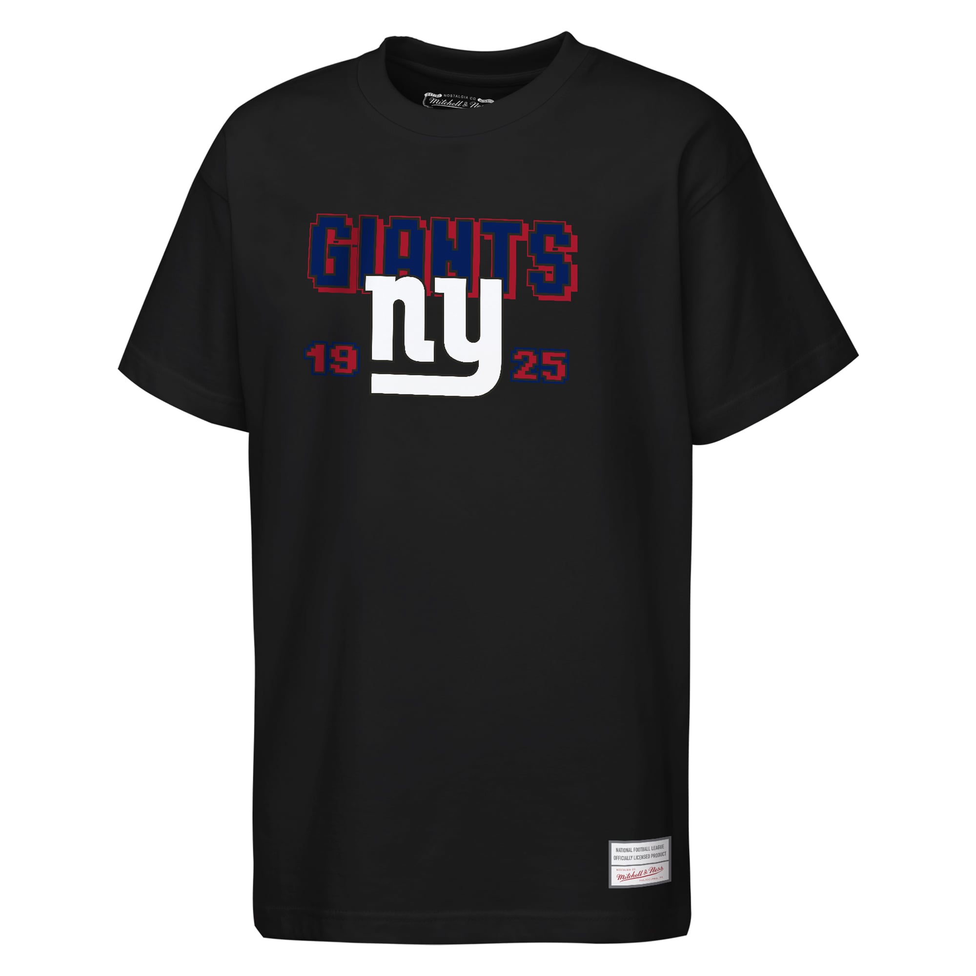 T-shirt rétro arcade Mitchell & Ness noir pour enfant