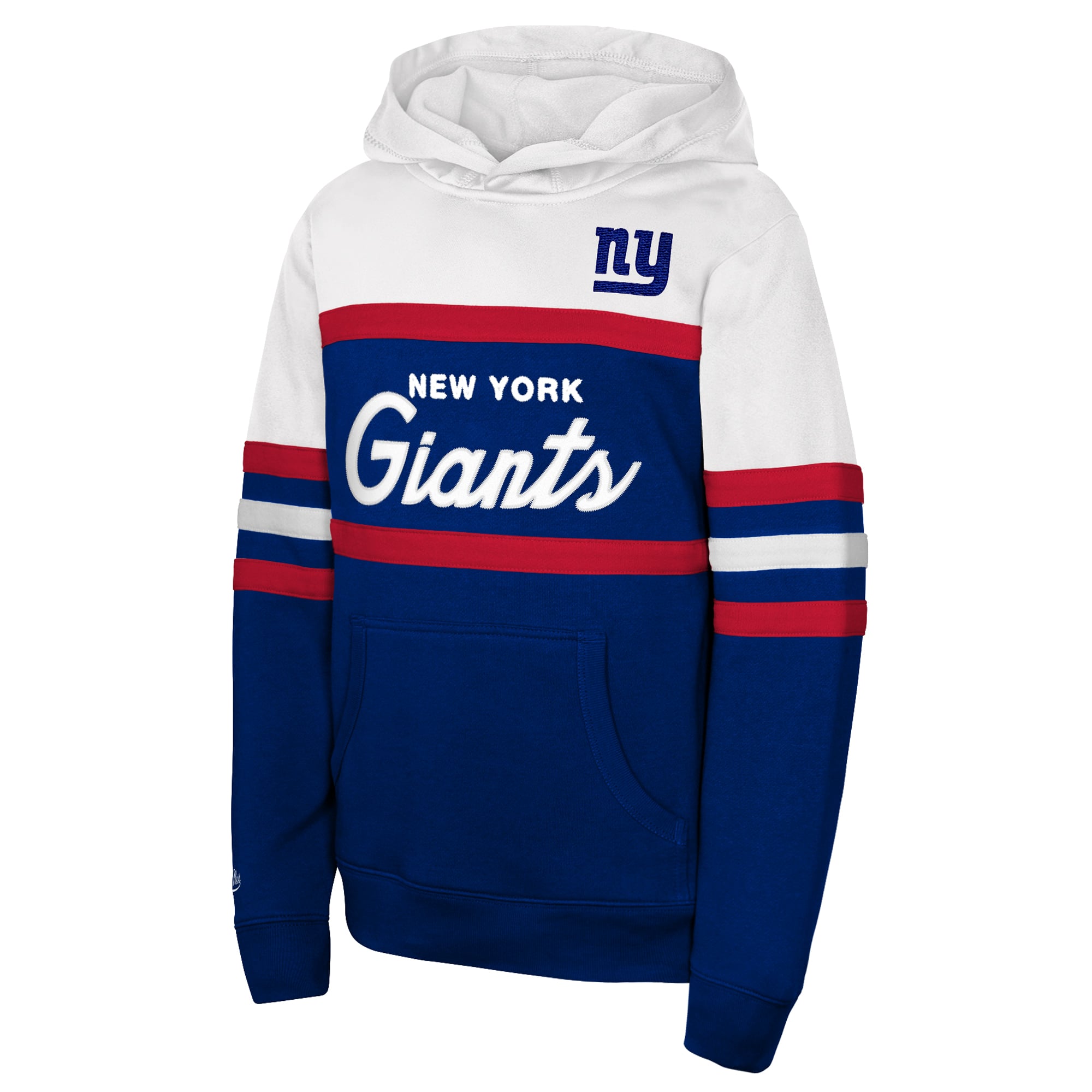 Sweat à capuche Mitchell & Ness Royal New York Giants pour enfant