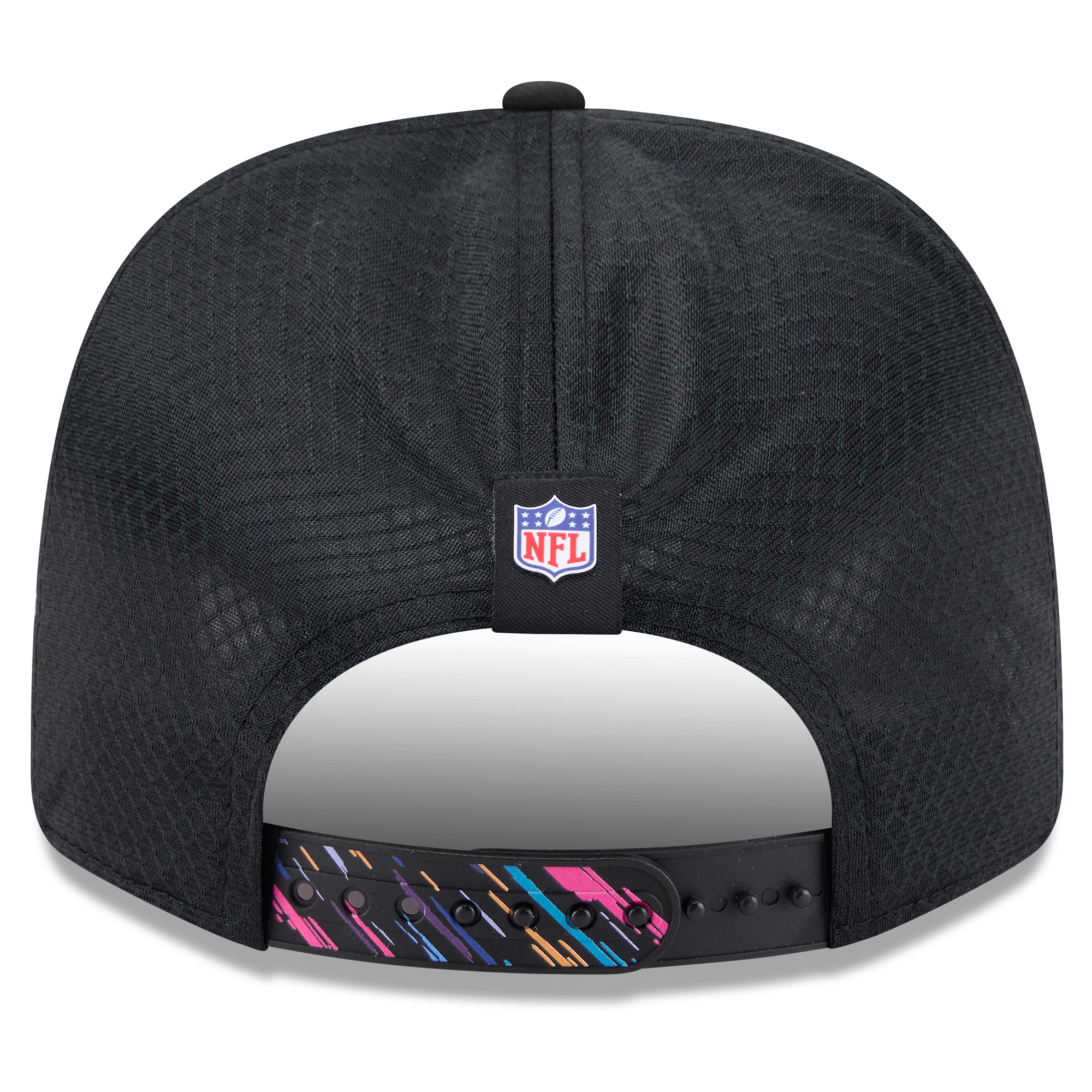 Youth New Era Black New York Giants 2026 NFL Crucial Catch 9SEVENTY Adjustable Trucker Hat